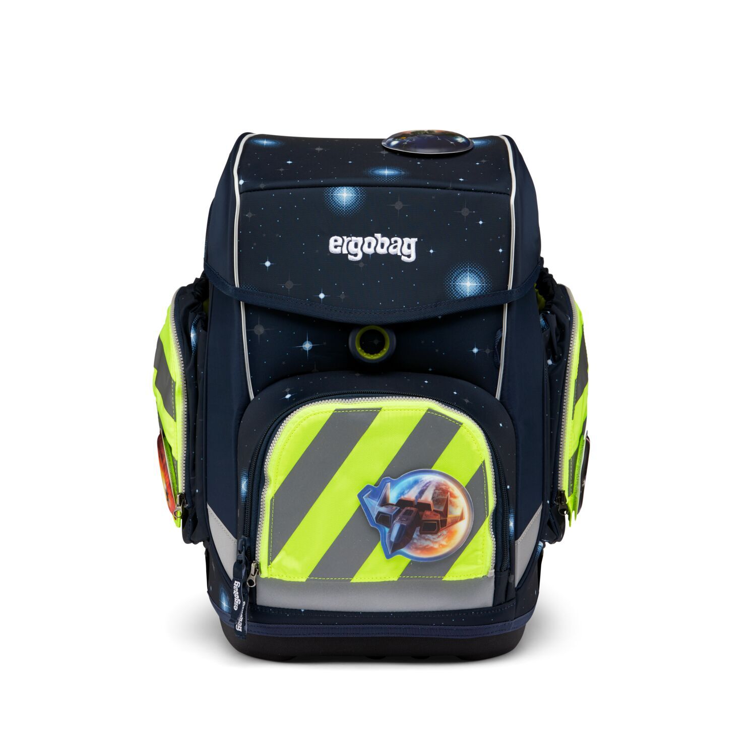 ergobag Schulzubehör Fluo-Zip Set mit Reflektorstreifen, 3-tlg. ab 2019 Gelb ergobag Schulzubehör Fluo-Zip Set mit Reflektorstreifen, 3-tlg. ab 2019 Gelb