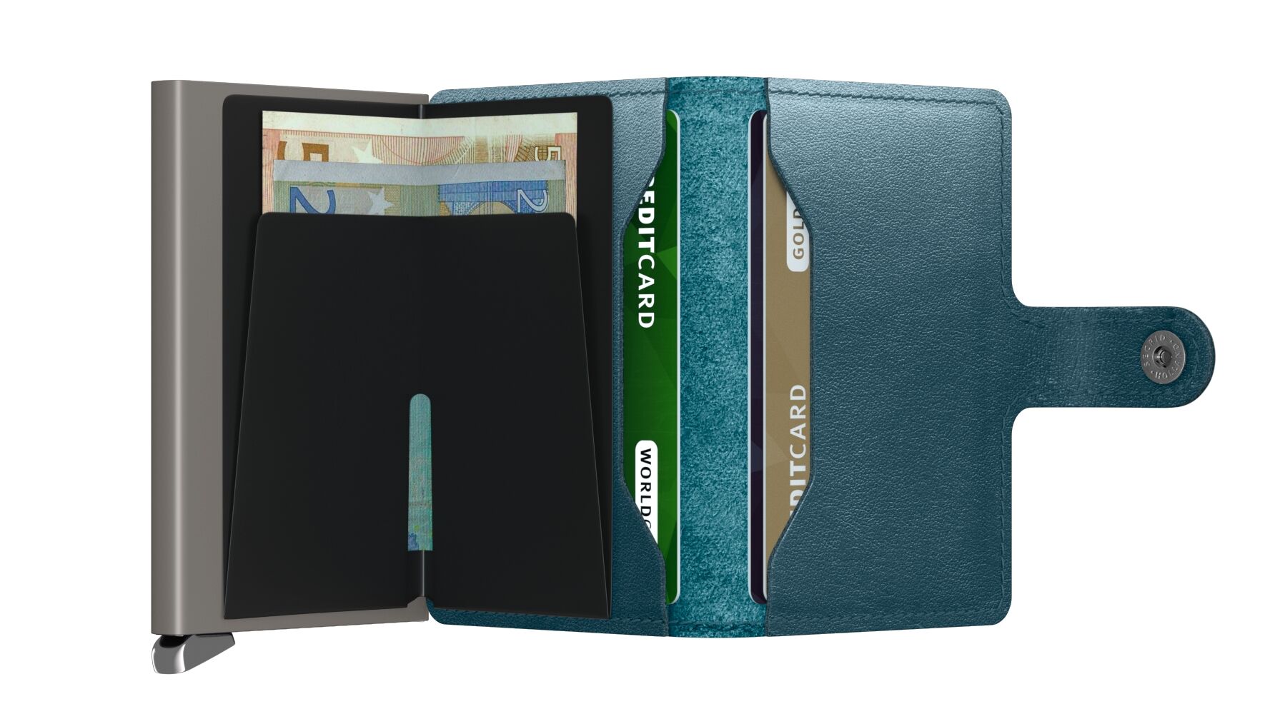 Secrid Miniwallet Premium Dusk MDu-Teal