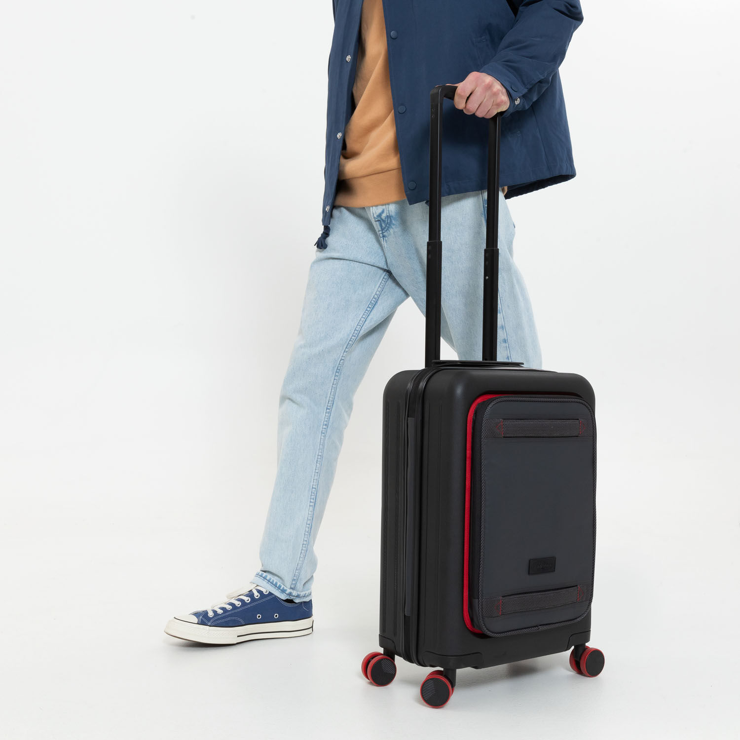 Eastpak CNNCT CASE S Kabinen-Reisetrolley Accent Grey