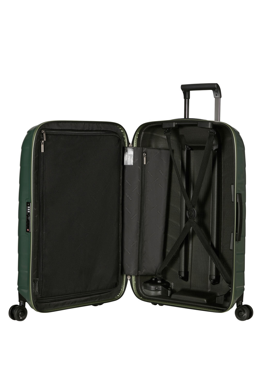 Samsonite Attrix Trolley mit 4 Rollen 69cm Basil Green Samsonite Attrix Trolley mit 4 Rollen 69cm Basil Green
