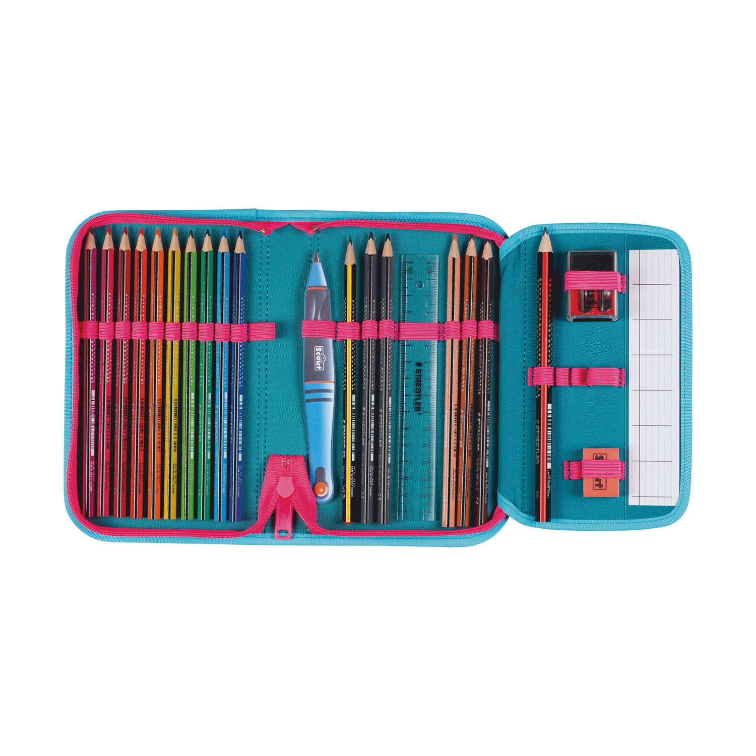 Scout Neo Exklusiv Superflash Extreme Schulranzen-Set 4-teilig Unicorn