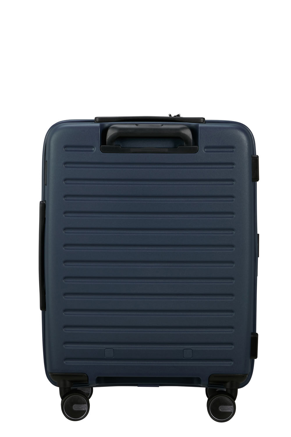 Samsonite Restackd EASY ACCESS Trolley mit 4 Rollen erweiterbar 55cm + GRATIS HOTELGUTSCHEIN Midnight