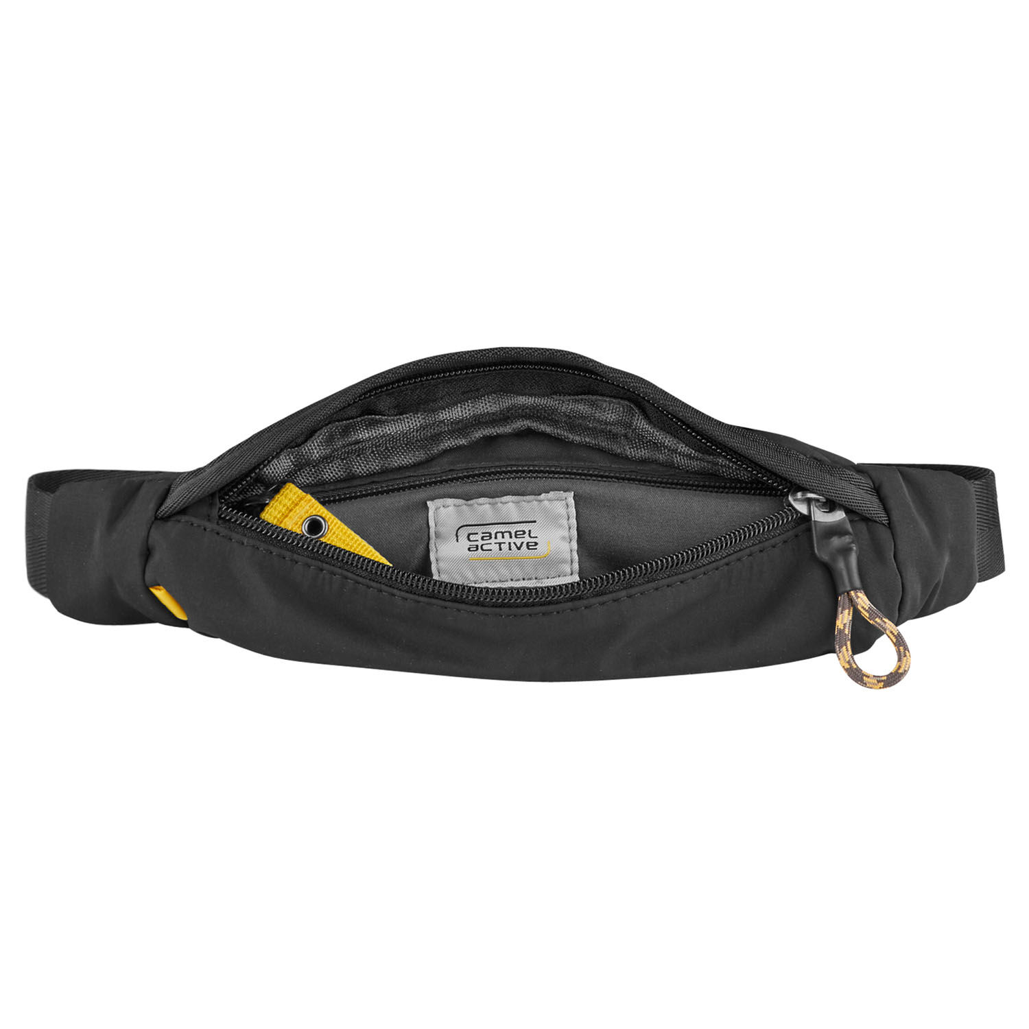 Camel Active Terra Belt Bag S aus recyceltem Nylon 4225 Schwarz