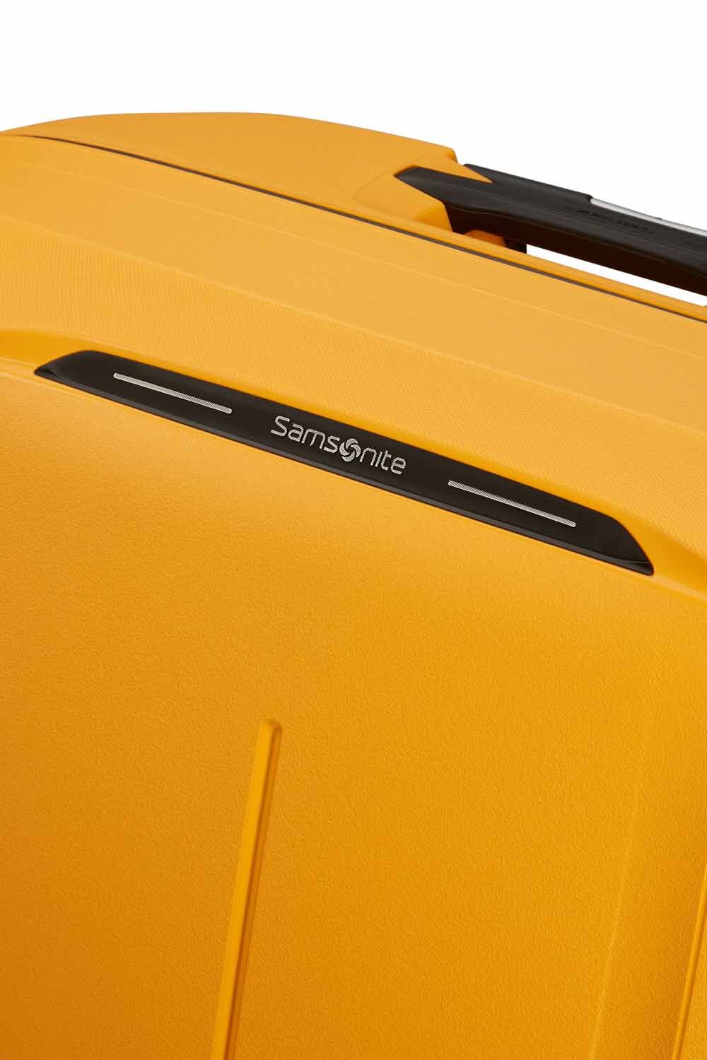 Samsonite Essens Trolley mit 4 Rollen 75cm + GRATIS HOTELGUTSCHEIN Radiant Yellow
