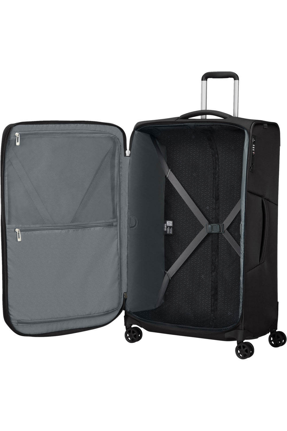 Samsonite Respark Trolley mit 4 Rollen erweiterbar 79cm + GRATIS HOTELGUTSCHEIN Ozone Black Samsonite Respark Trolley mit 4 Rollen erweiterbar 79cm + GRATIS HOTELGUTSCHEIN Ozone Black