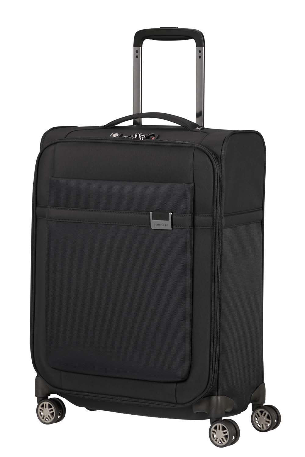 Samsonite Airea Trolley mit 4 Rollen 55cm (L 40cm) Schwarz