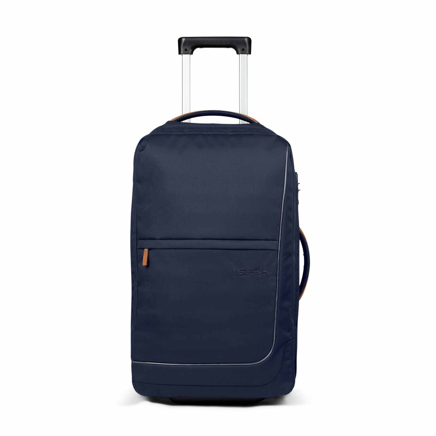 satch Koffer flow M Trolley Pure Navy