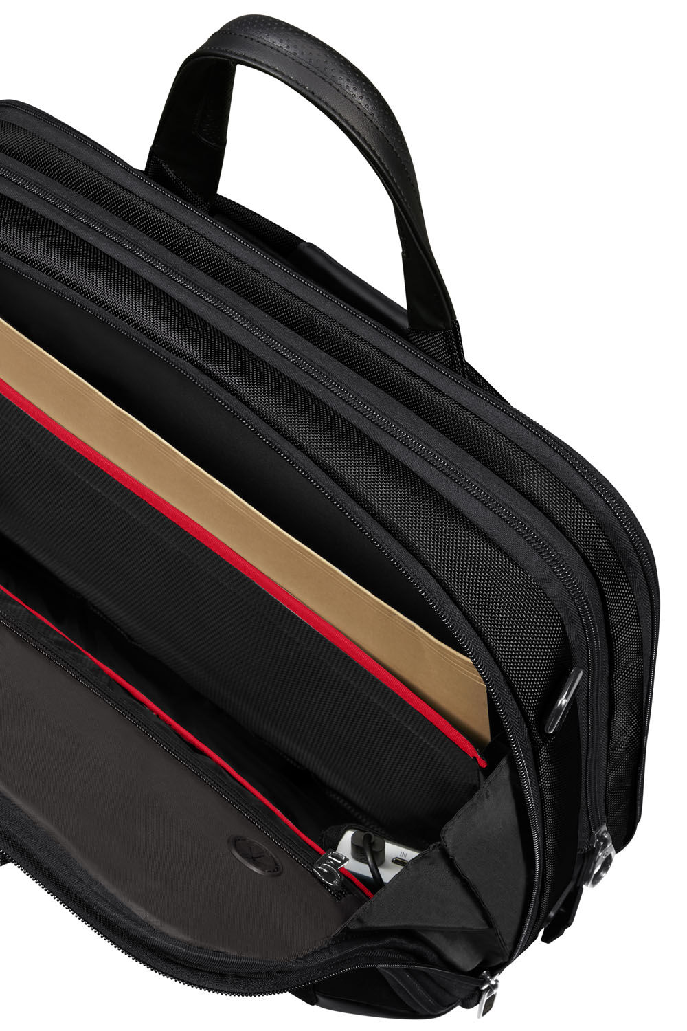 Samsonite Pro-DLX 6 Aktentasche 15.6" erweiterbar + GRATIS HOTELGUTSCHEIN Schwarz