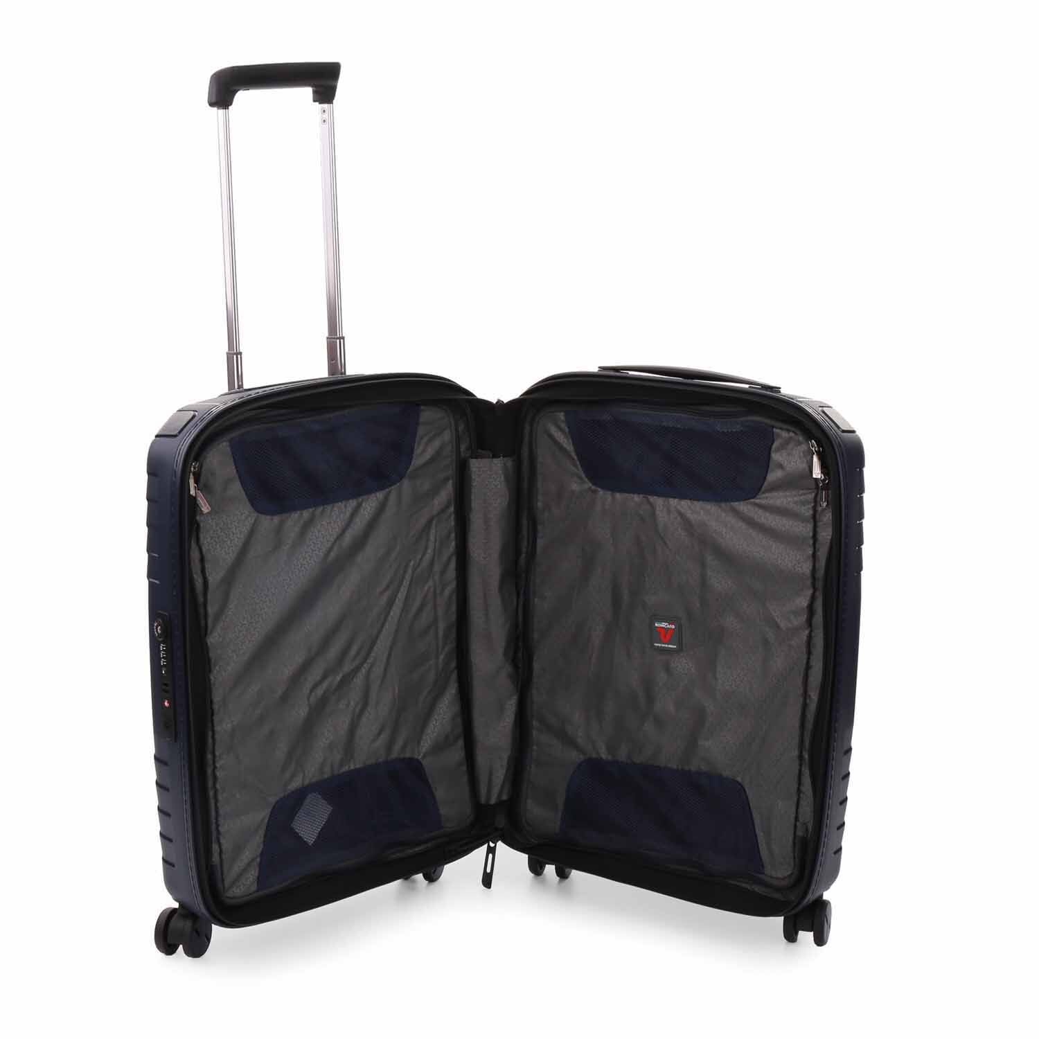 Roncato Ypsilon Handgepäck Carry-On 4-Rollen, erweiterbar Dark Blue