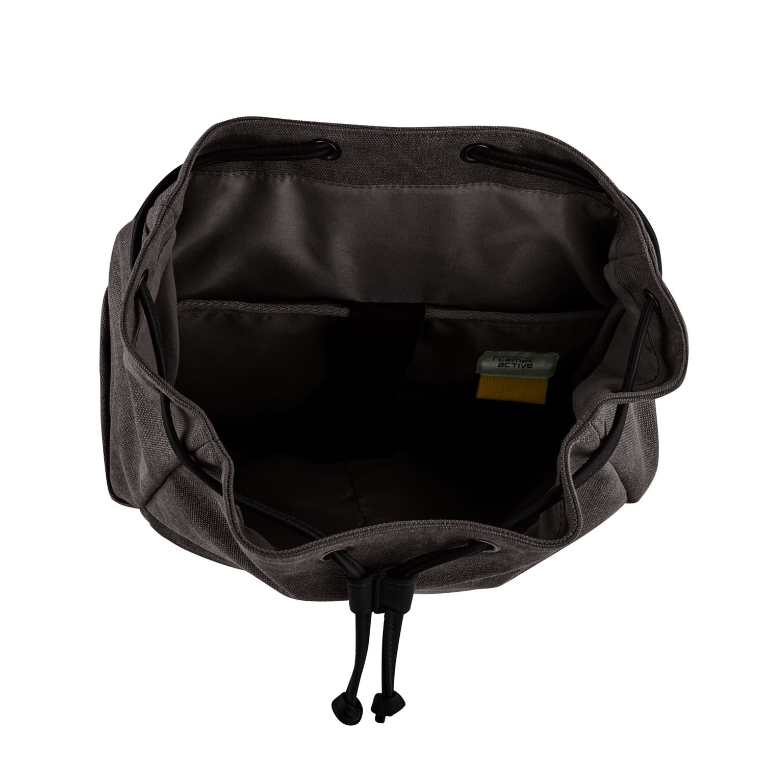 Camel Active AIR Canvas Rucksack L Dark Grey