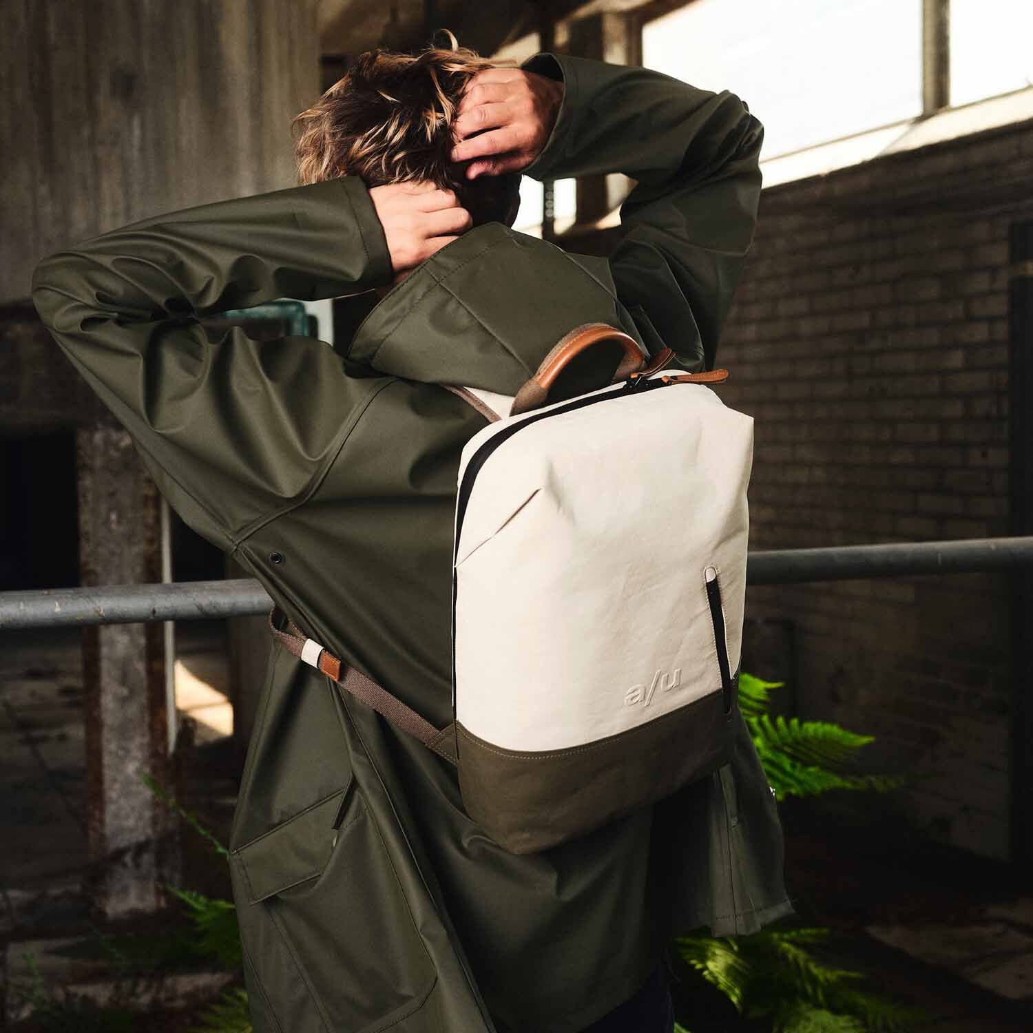 aunts & uncles Japan Hamamatsu Rucksack mit 13" Notebookfach dust