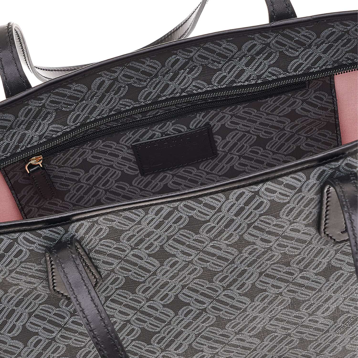 The Bridge Anna Leder-Shopper 38cm Sand/Gold