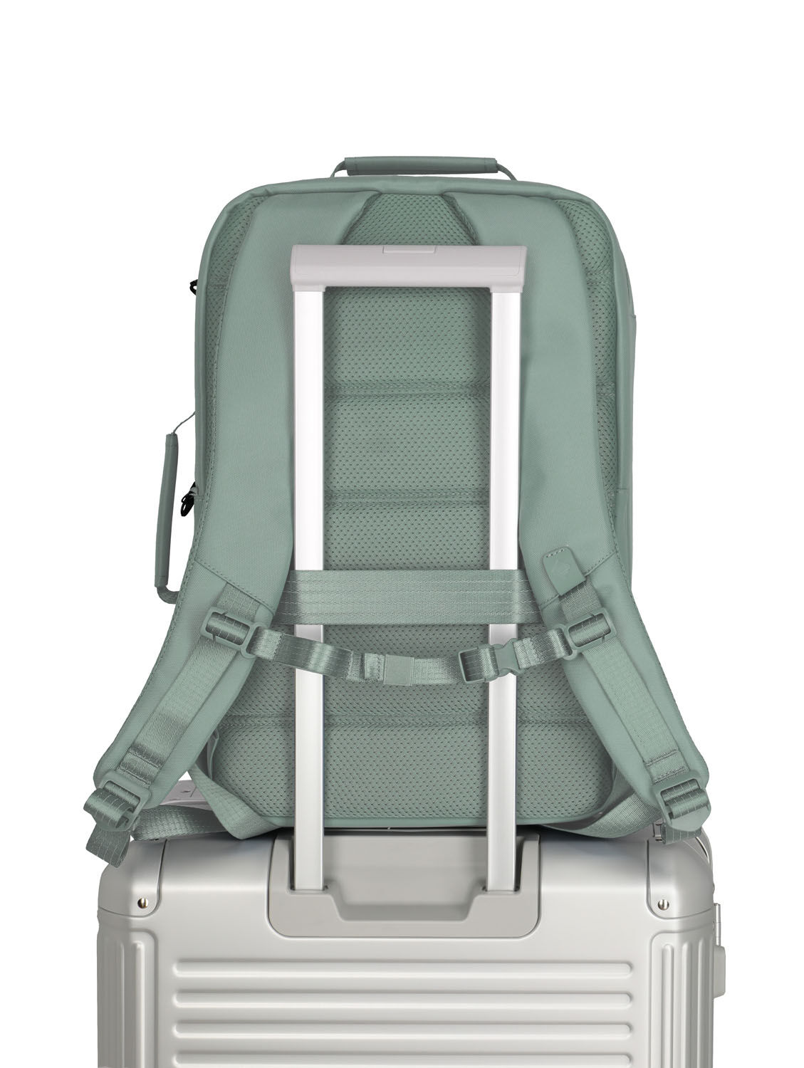 Travelite Workfloow Rucksack L mit 17" Laptopfach Salbei