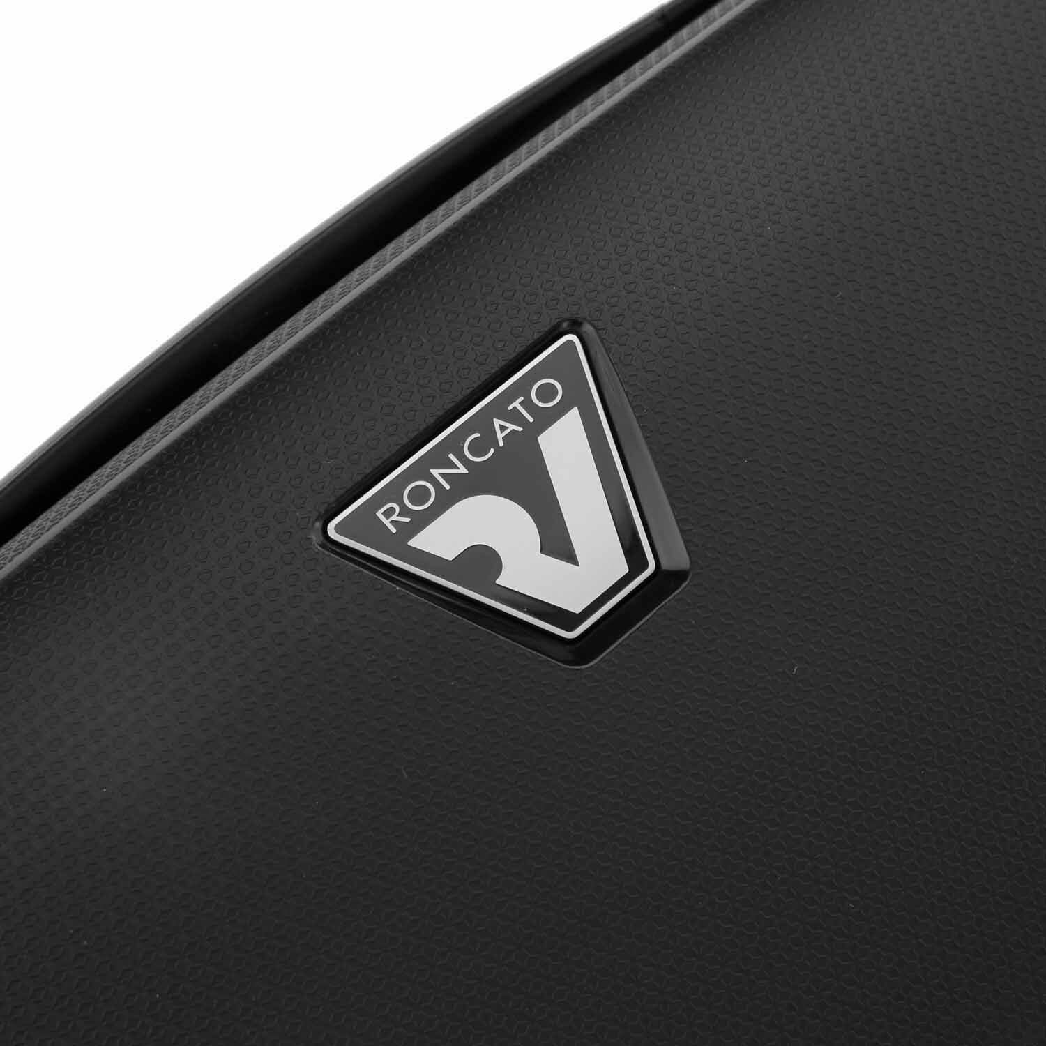 Roncato Ypsilon Grosser Koffer 4-Rollen 78cm, erweiterbar Schwarz