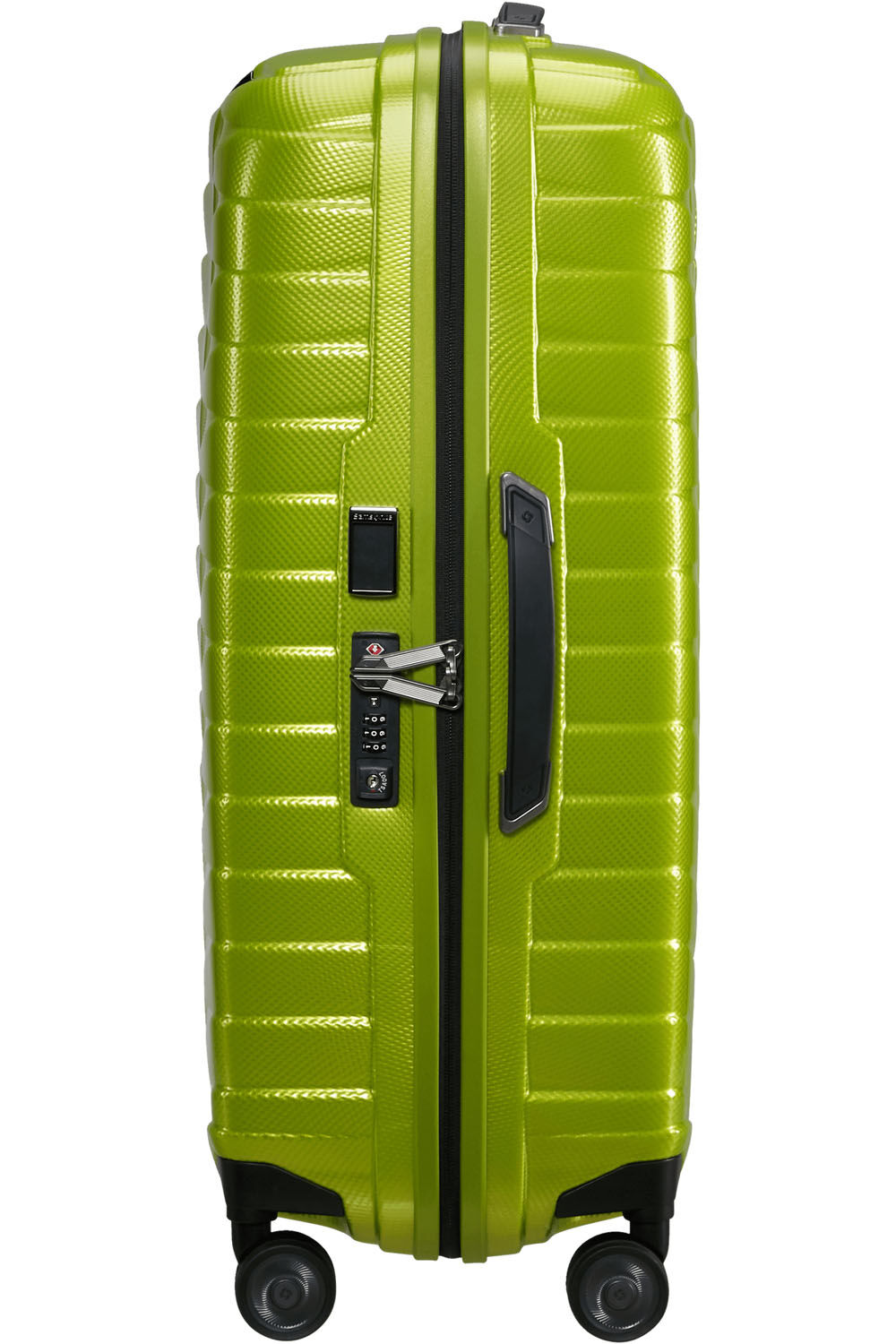 Samsonite Proxis Trolley mit 4 Rollen 69cm + GRATIS HOTELGUTSCHEIN Lime