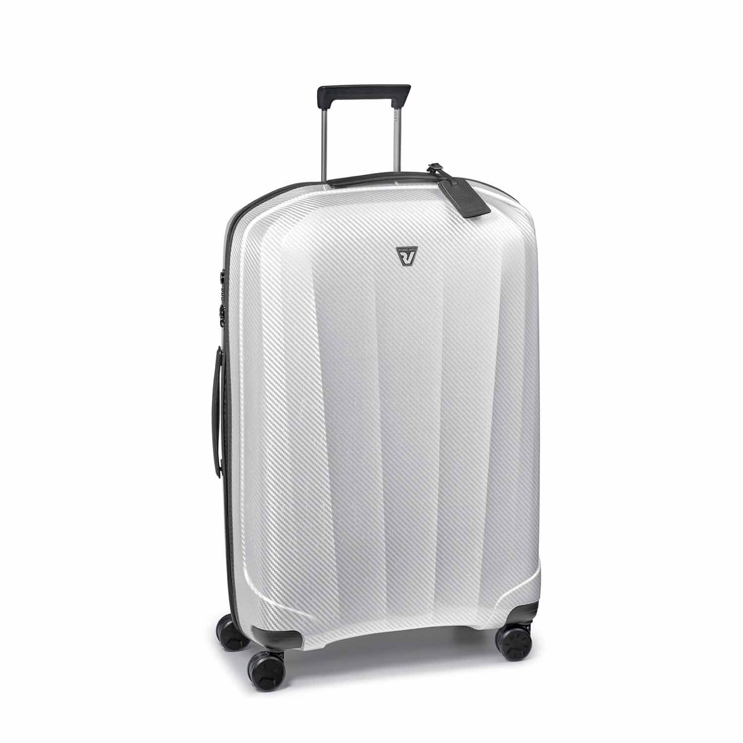 Roncato WE ARE GLAM Trolley L 4R Weiß/Black