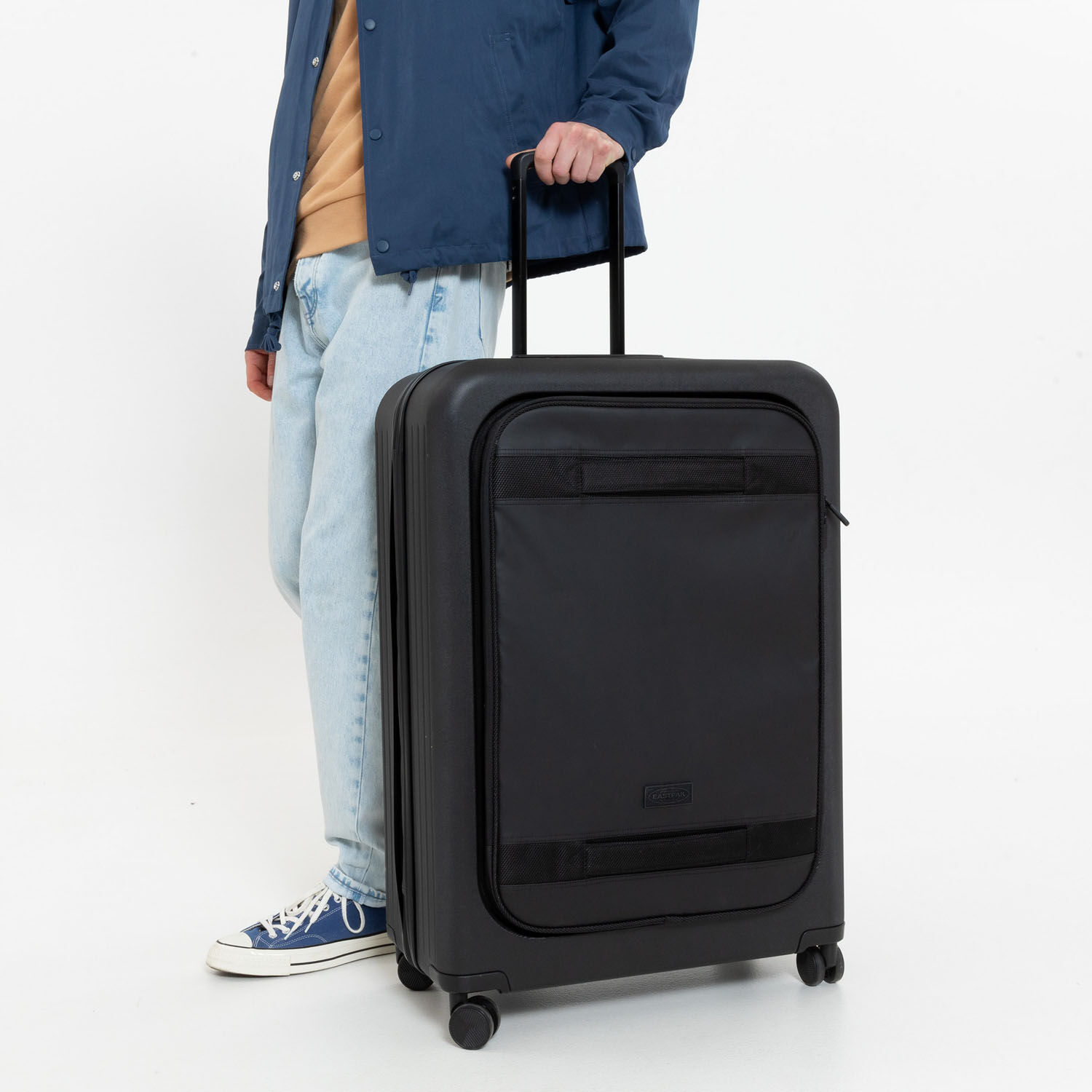 Eastpak CNNCT CASE L Reisetrolley 4-Rollen Coat (schwarz)