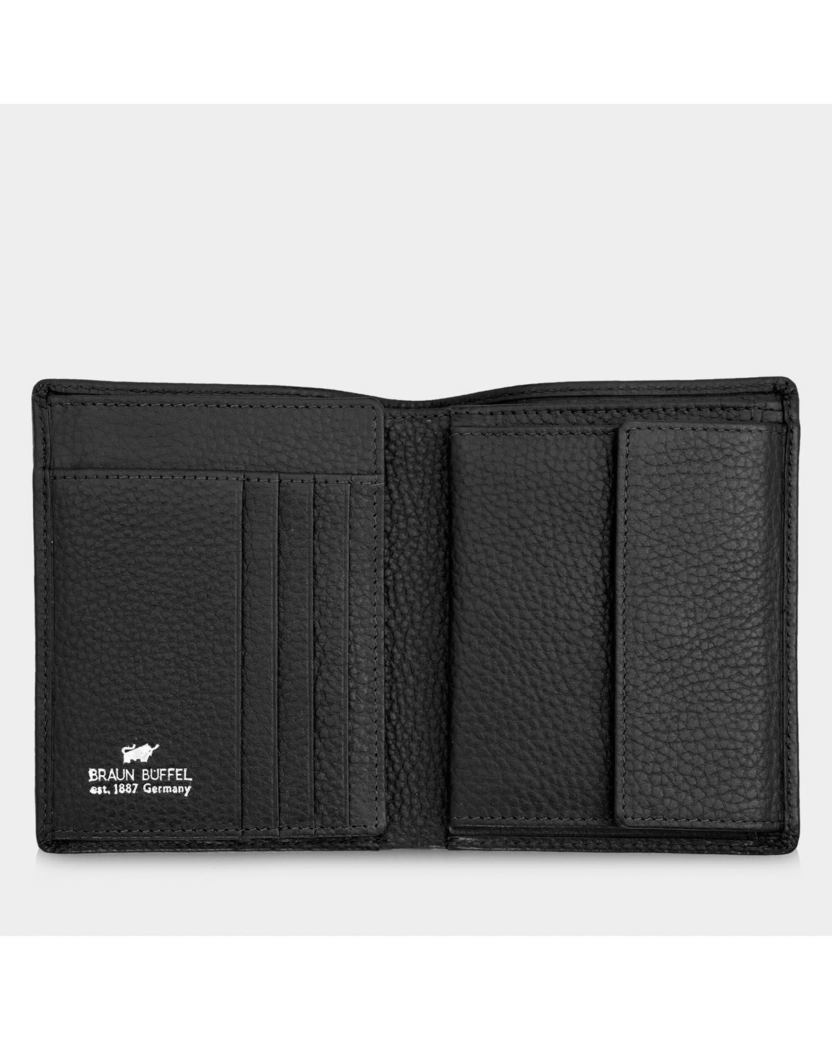 Braun Büffel Theo RFID Geldbörse H 8CS schwarz