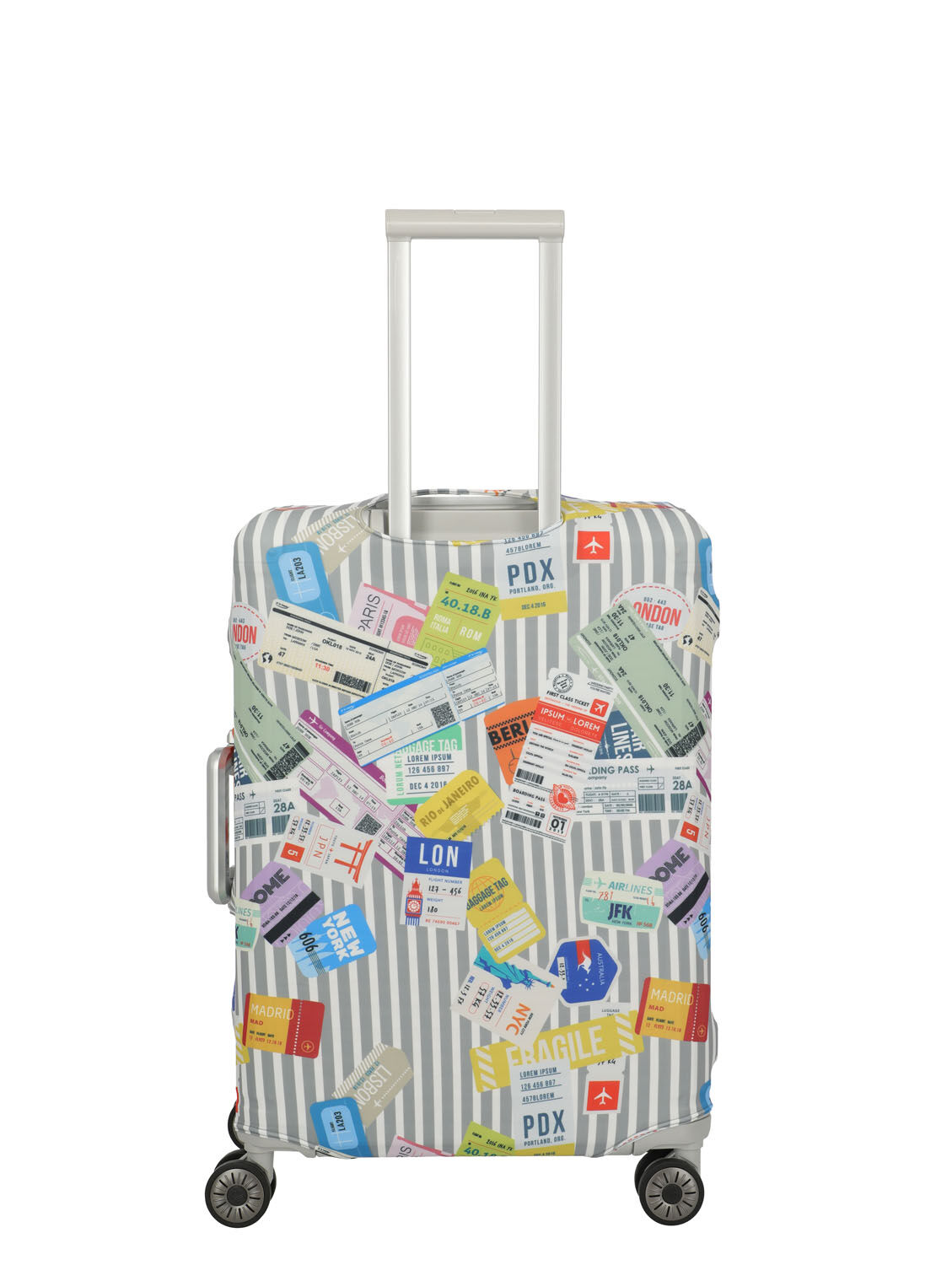 Travelite Accessoires Kofferhülle M Multi.Color/Tickets Travelite Accessoires Kofferhülle M Multi.Color/Tickets