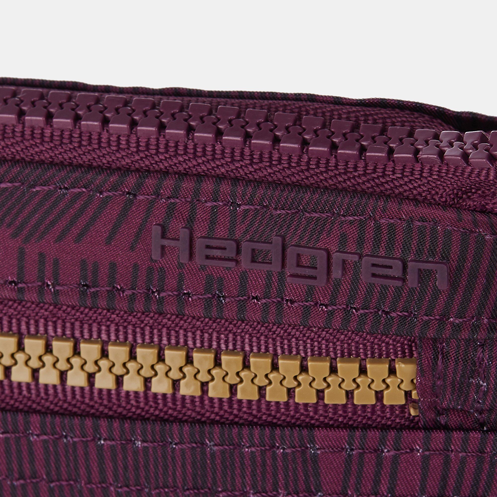 Hedgren Inner City EMMA Crossover 3 cmpt RFID Aubergina Print