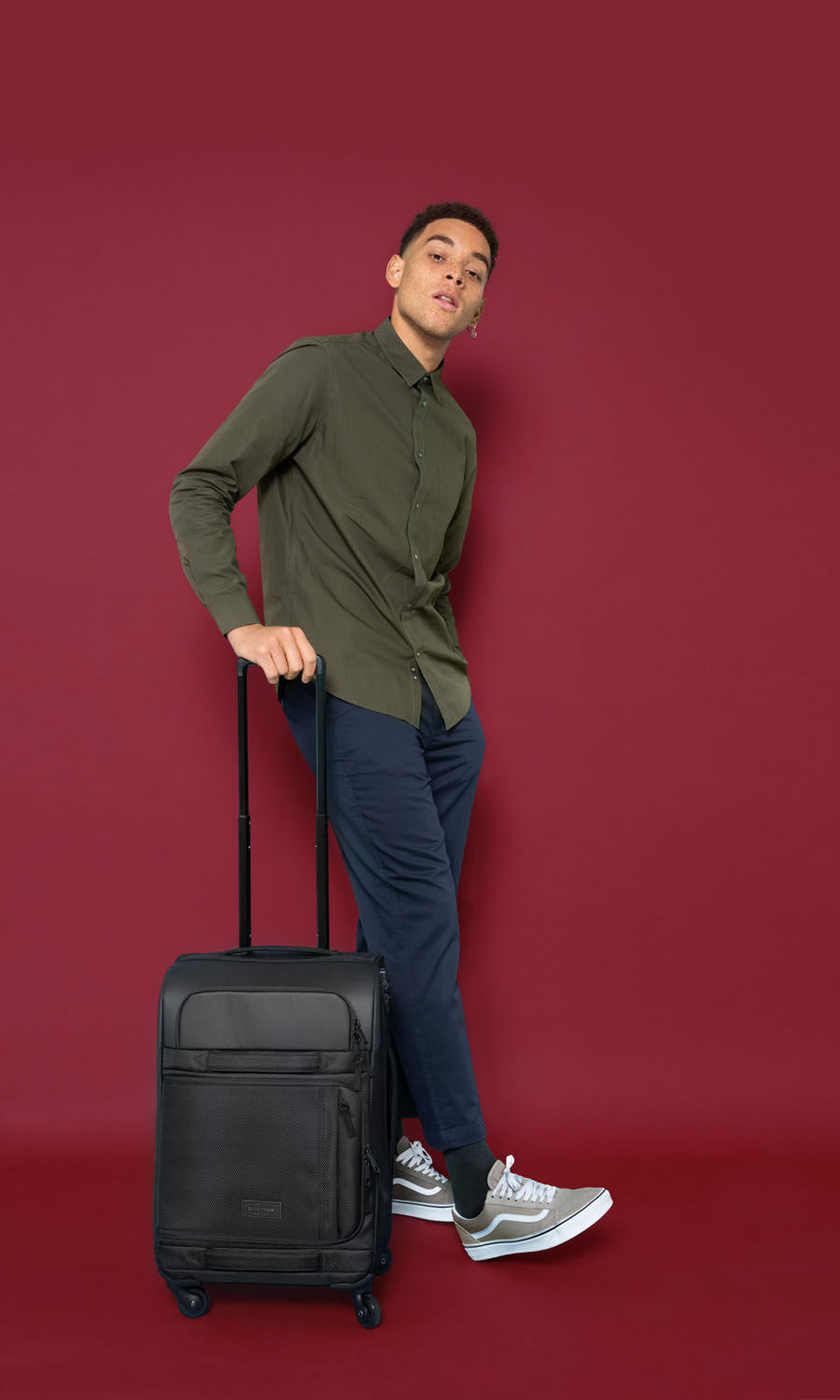 Eastpak Ridell S CNNCT Koffer mit 4 Rollen Coat