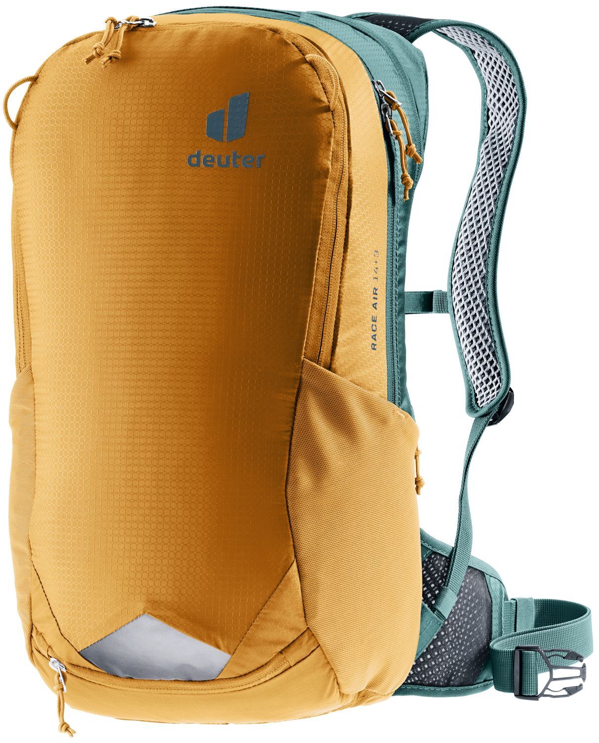 Deuter Race Air 14+3 Fahrradrucksack cinnamon-deepsea
