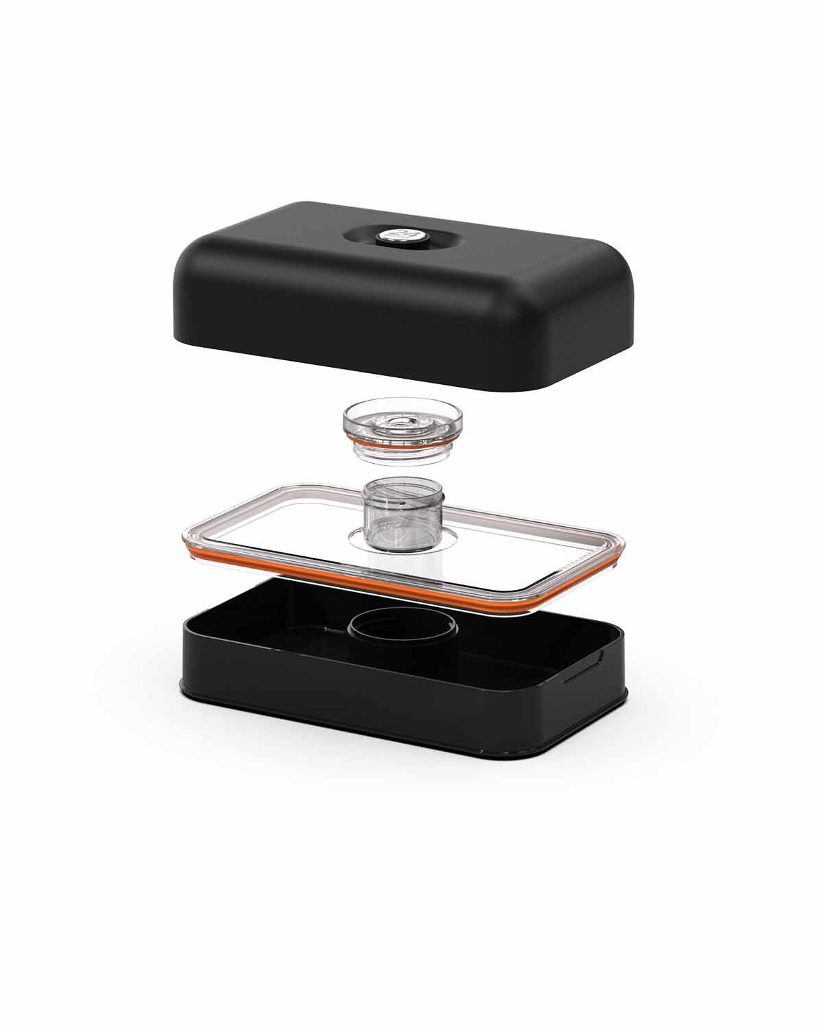 24Bottles® Lunch box Tuxedo Black 24Bottles® Lunch box Tuxedo Black