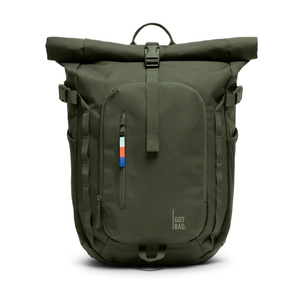 GOT BAG Rolltop Adventure Rucksack, algae