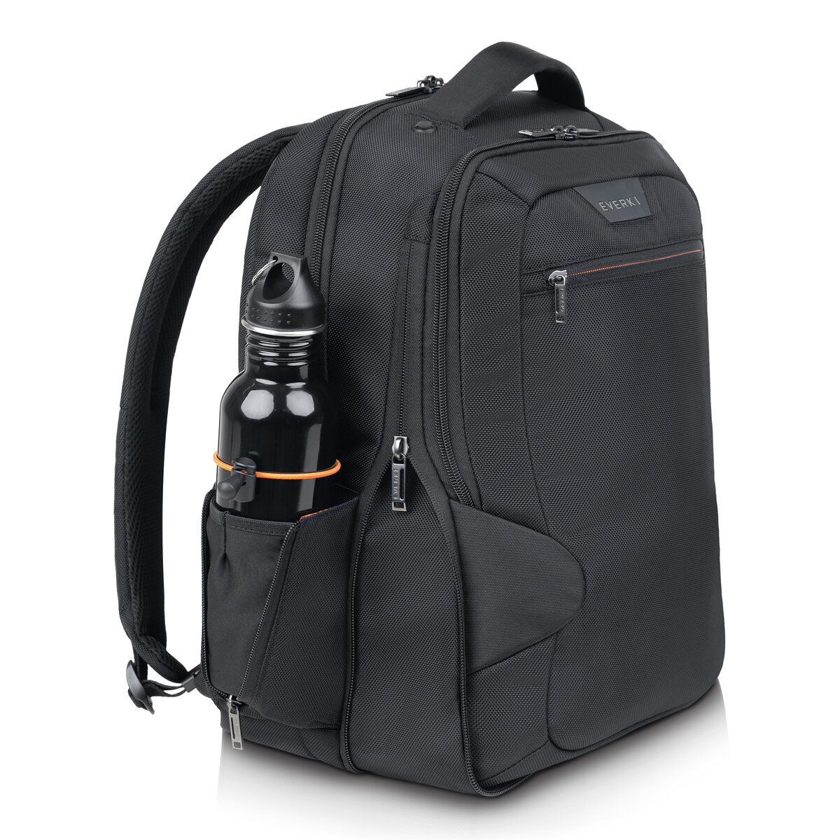 Everki Studio ECO Erweiterbarer Laptop-Rucksack, bis zu 15 Zoll Schwarz