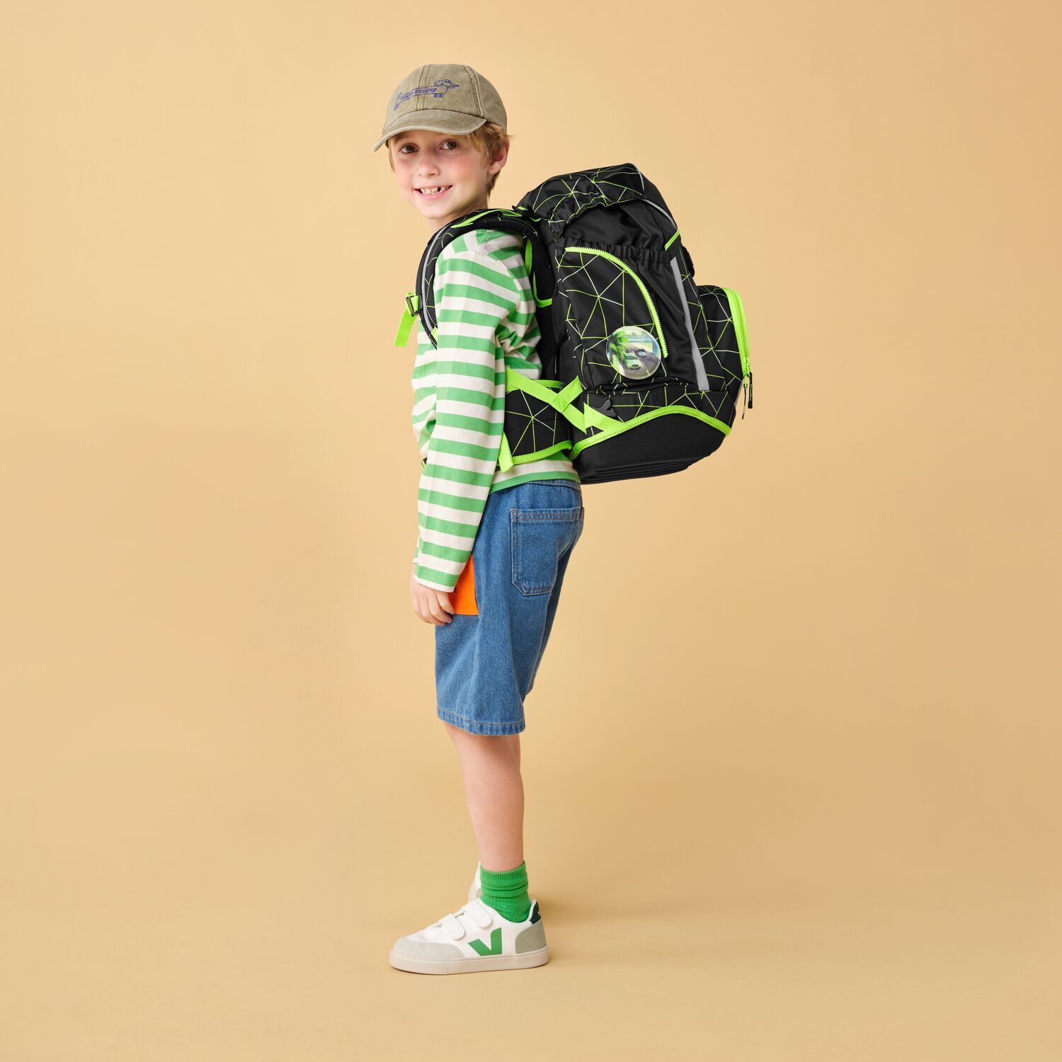 ergobag pack LUMI Editon 6-teiliges Schulrucksack-Set 2025 CyBär Race