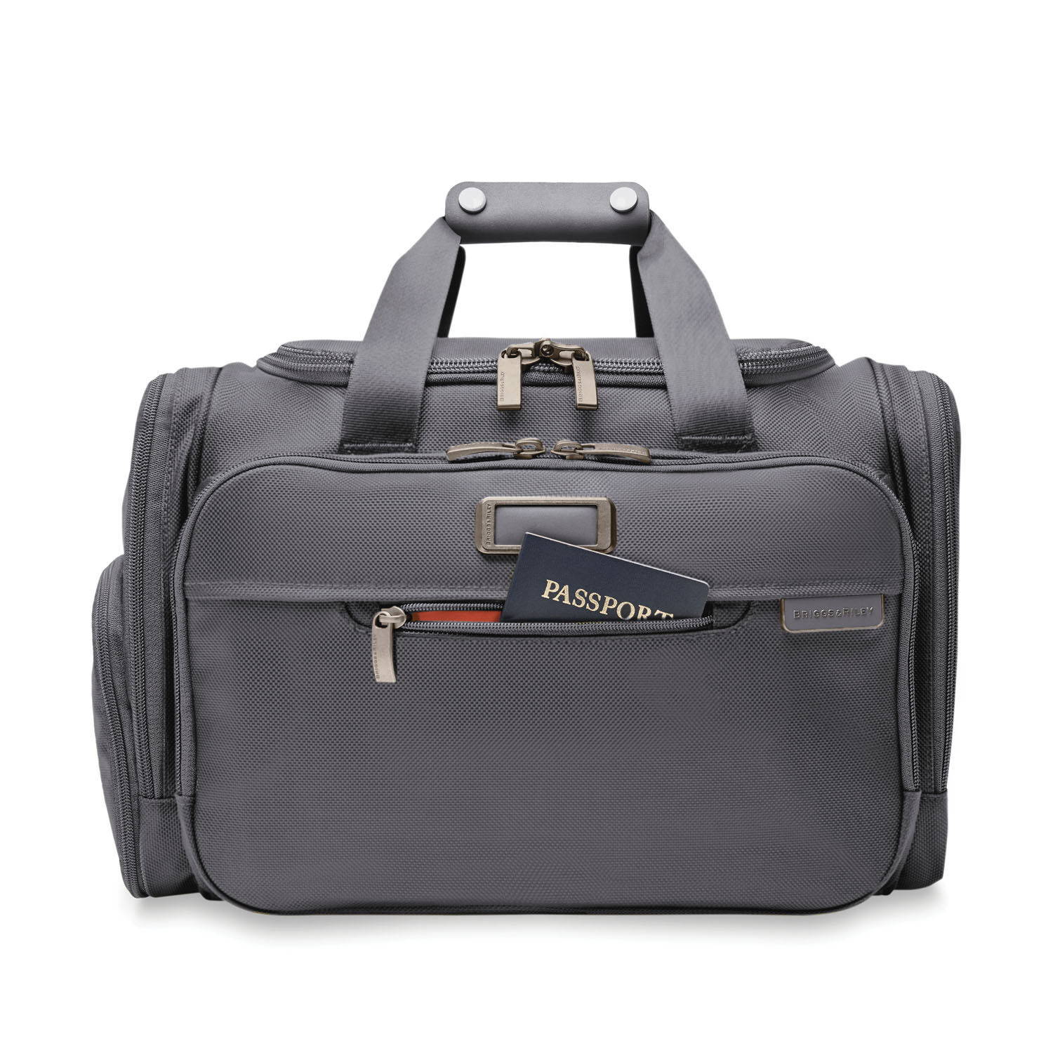 Briggs & Riley Baseline Limited Edition Underseat Duffle Steel Grey