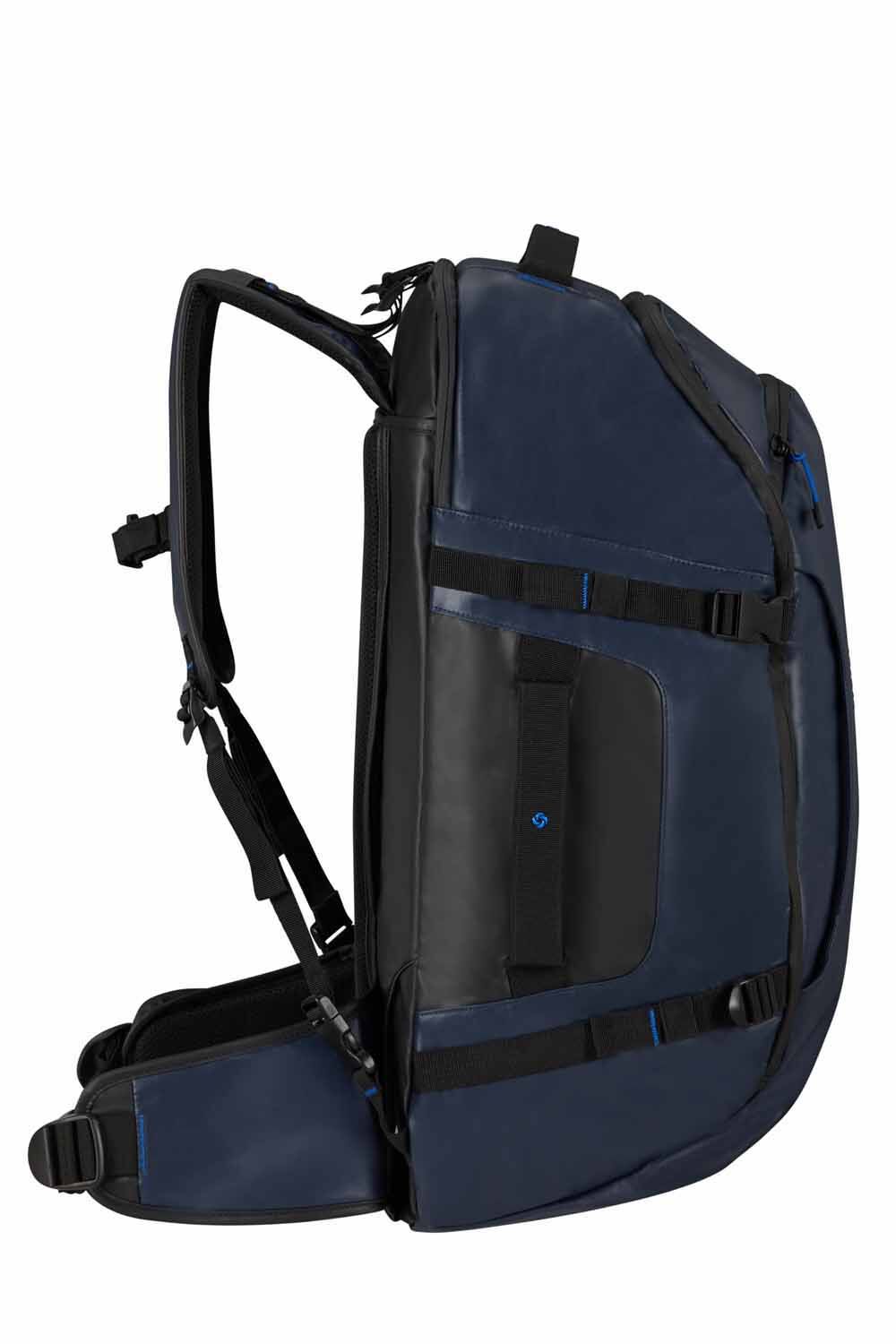 Samsonite Ecodiver Reise-Rucksack M 55L mit 17.3" Laptopfach + GRATIS HOTELGUTSCHEIN Blue Nights