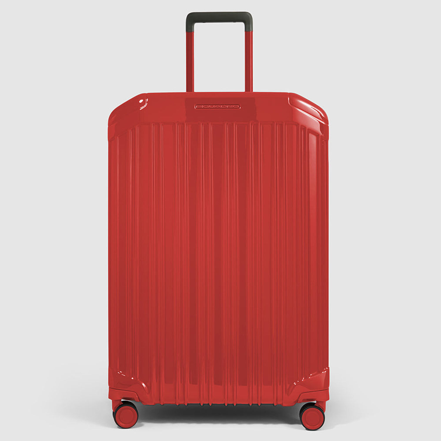 Piquadro PQ Light Großer Trolley Koffer mit 4-Rollen, erweiterbar4 Rollen Rot