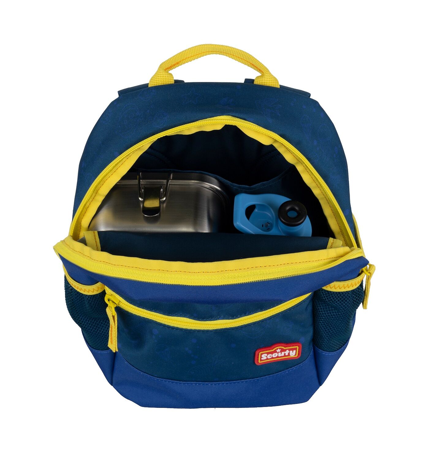 Scouty Rocky U-Boot Kinderrucksack blau