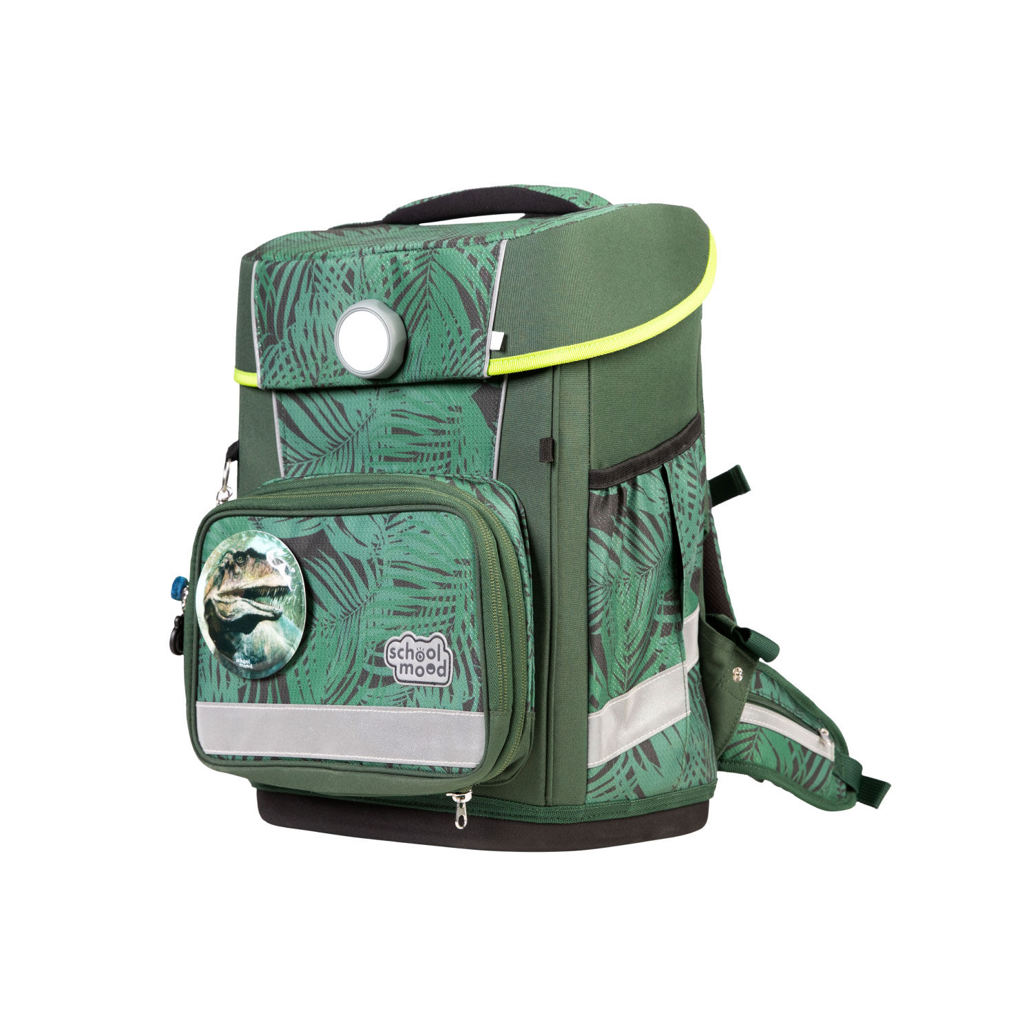 School-Mood Champion Pro 7-tlg. Schulranzenset Daniel (Dinosaurier)