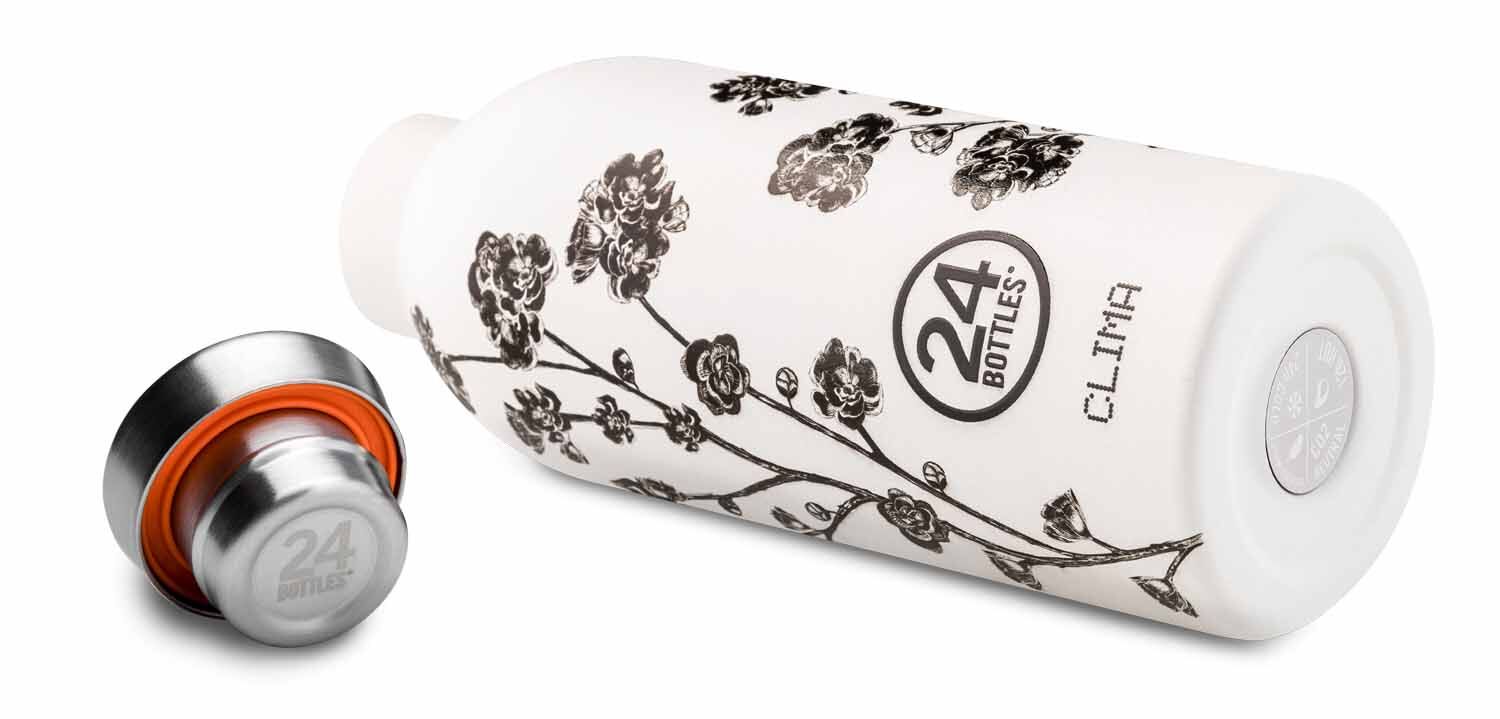 24Bottles® Clima Bottle White Rose 500 ml 24Bottles® Clima Bottle White Rose 500 ml