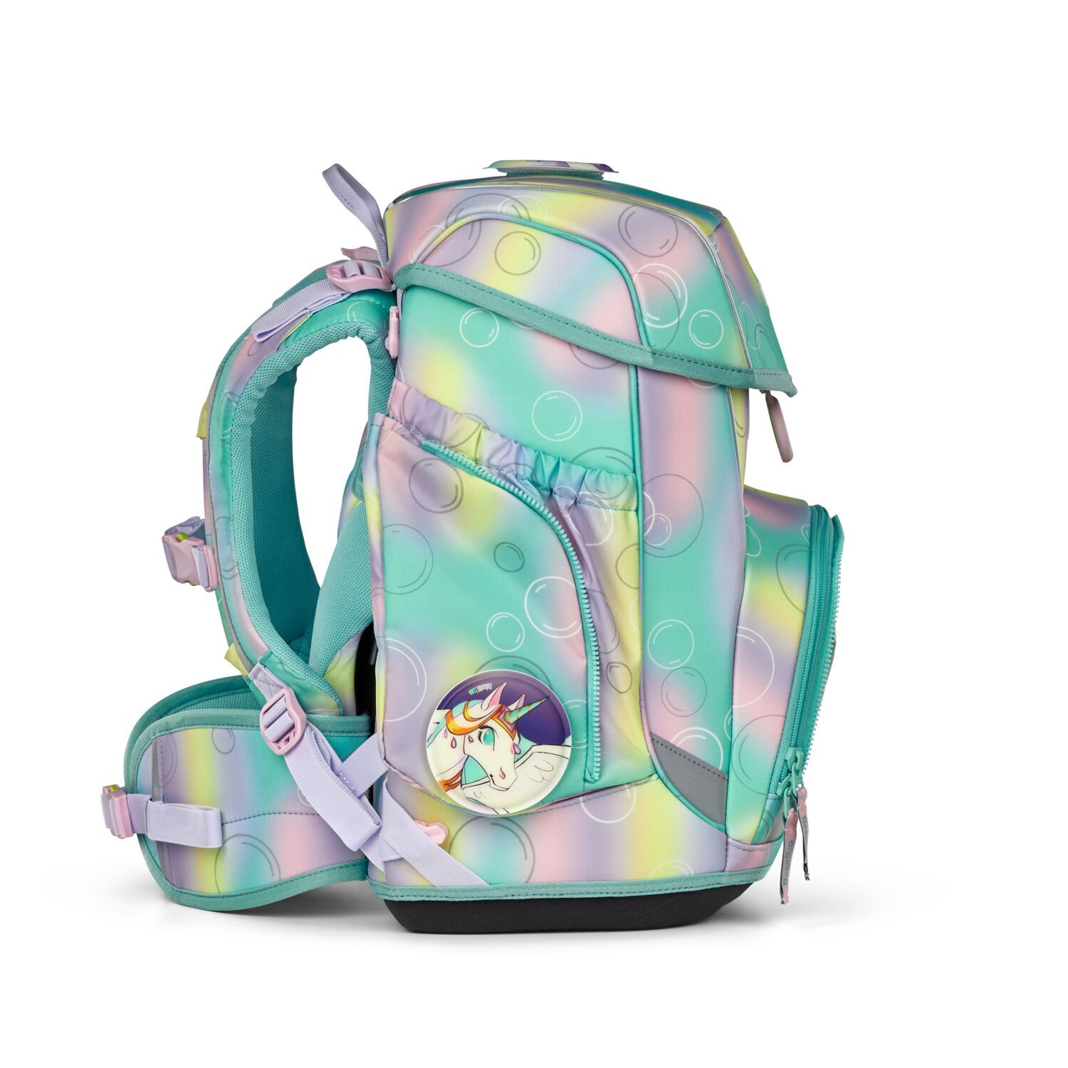 ergobag cubo REFLEX GLOW 5-teiliges Schulrucksack-Set 2025 ZauBärwelt