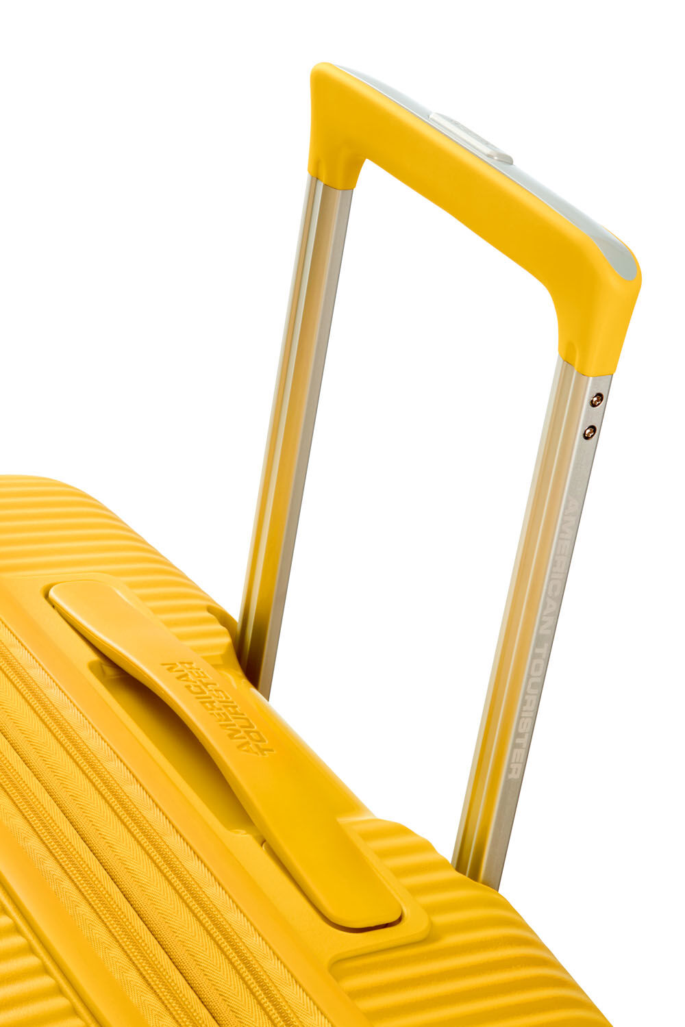American Tourister Soundbox Trolley S 4R 55cm, erweiterbar Golden Yellow