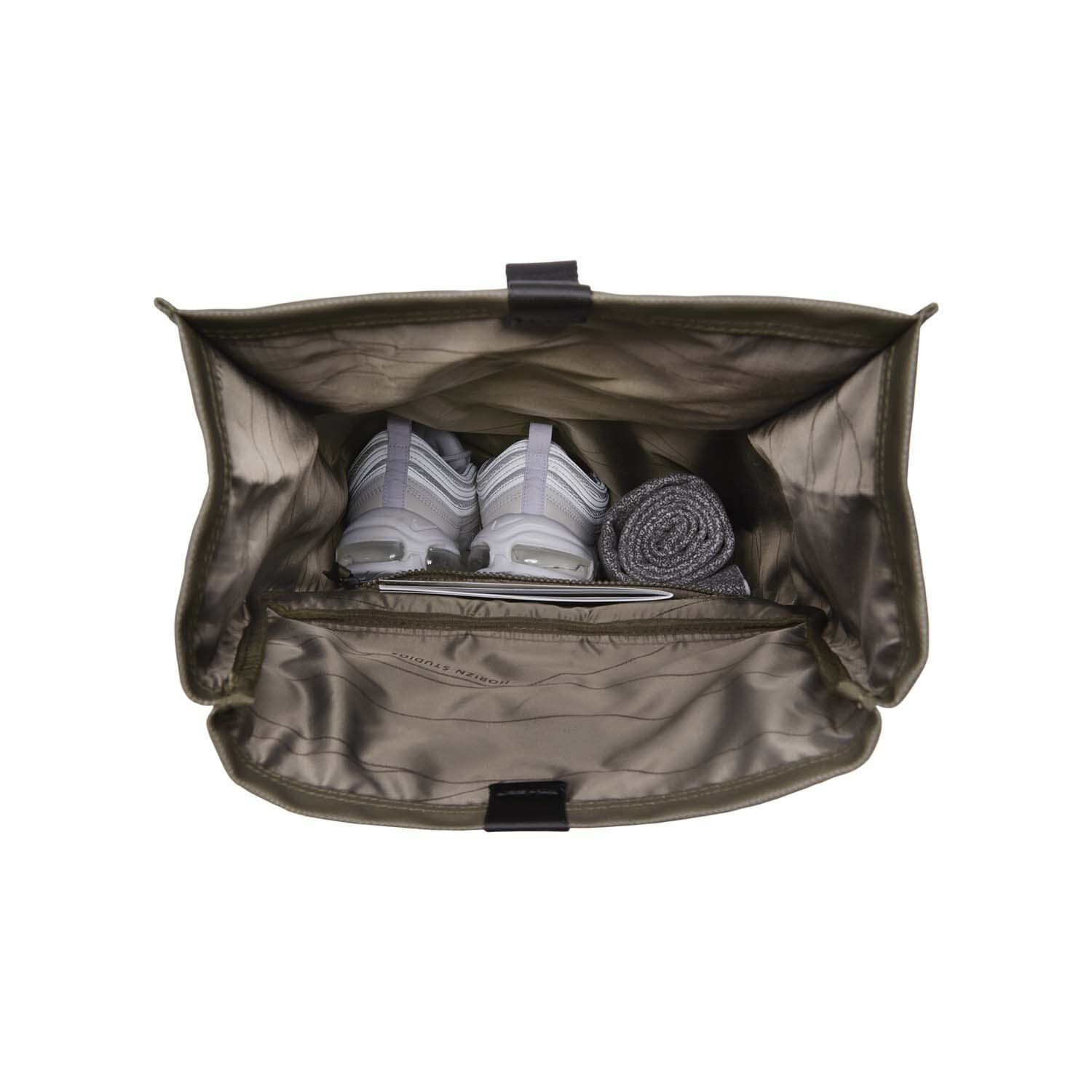 Horizn Studios SoFo Rolltop Backpack erweiterbar Dark Olive