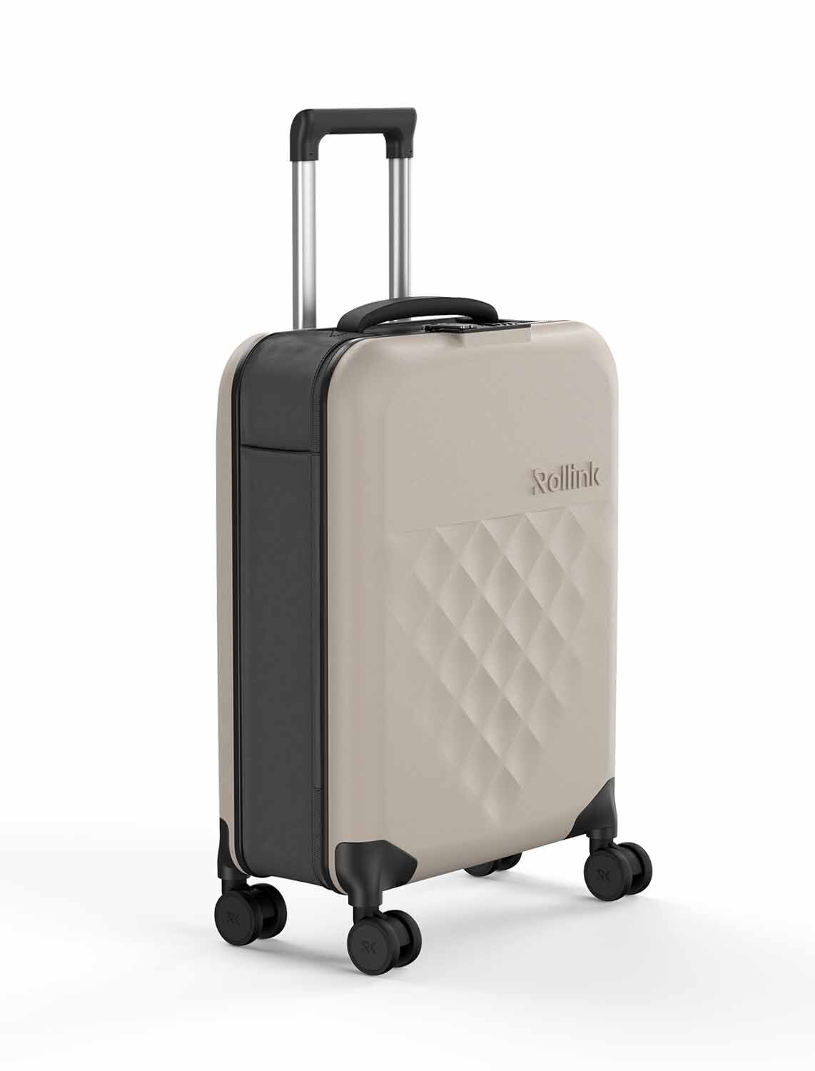 Rollink Vega 360 21" Cabin Size S, 4-Rollen Warm Grey