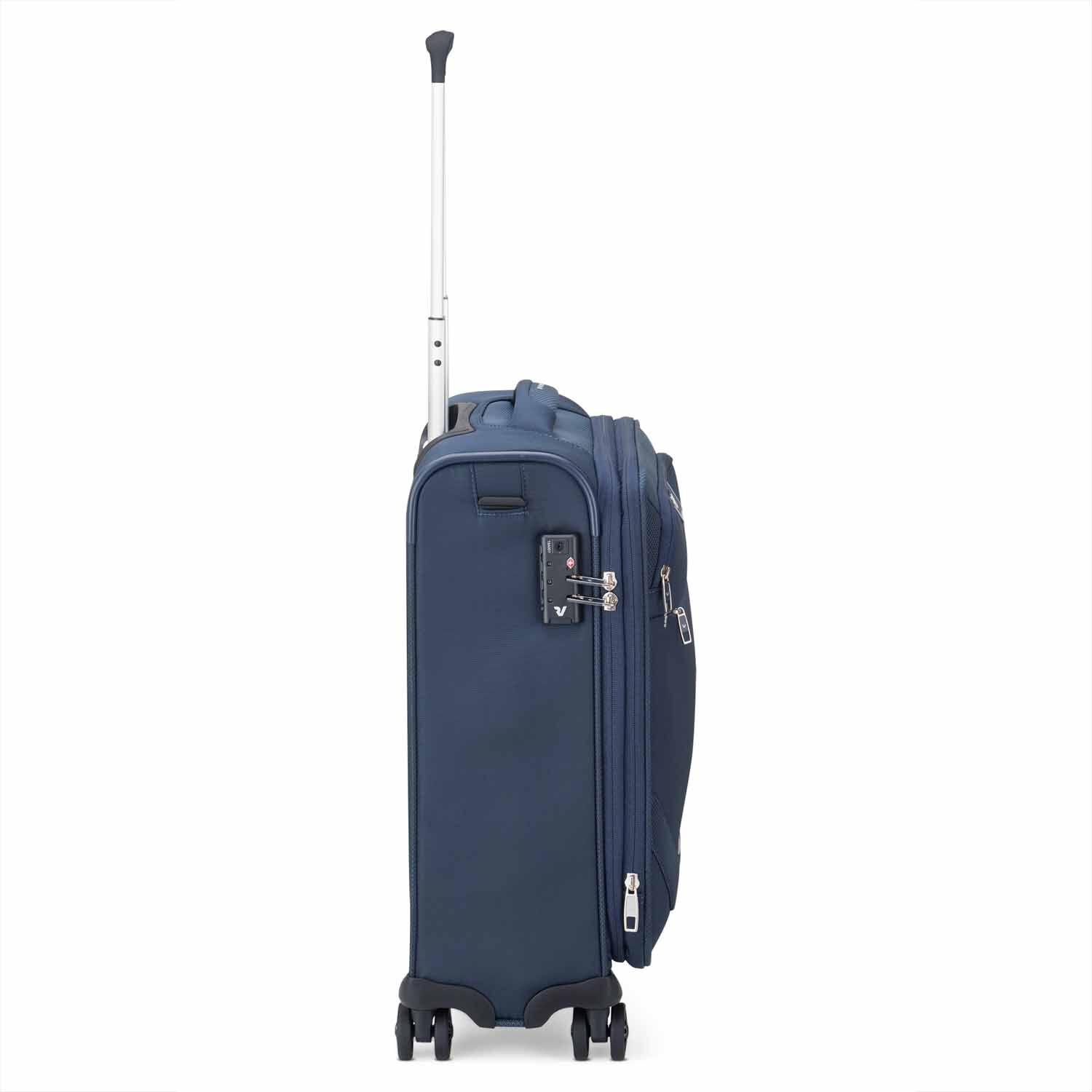 Roncato Joy Handgepäck Carry-On 4-Rollen erweiterbar 20/23cm Nachtblau