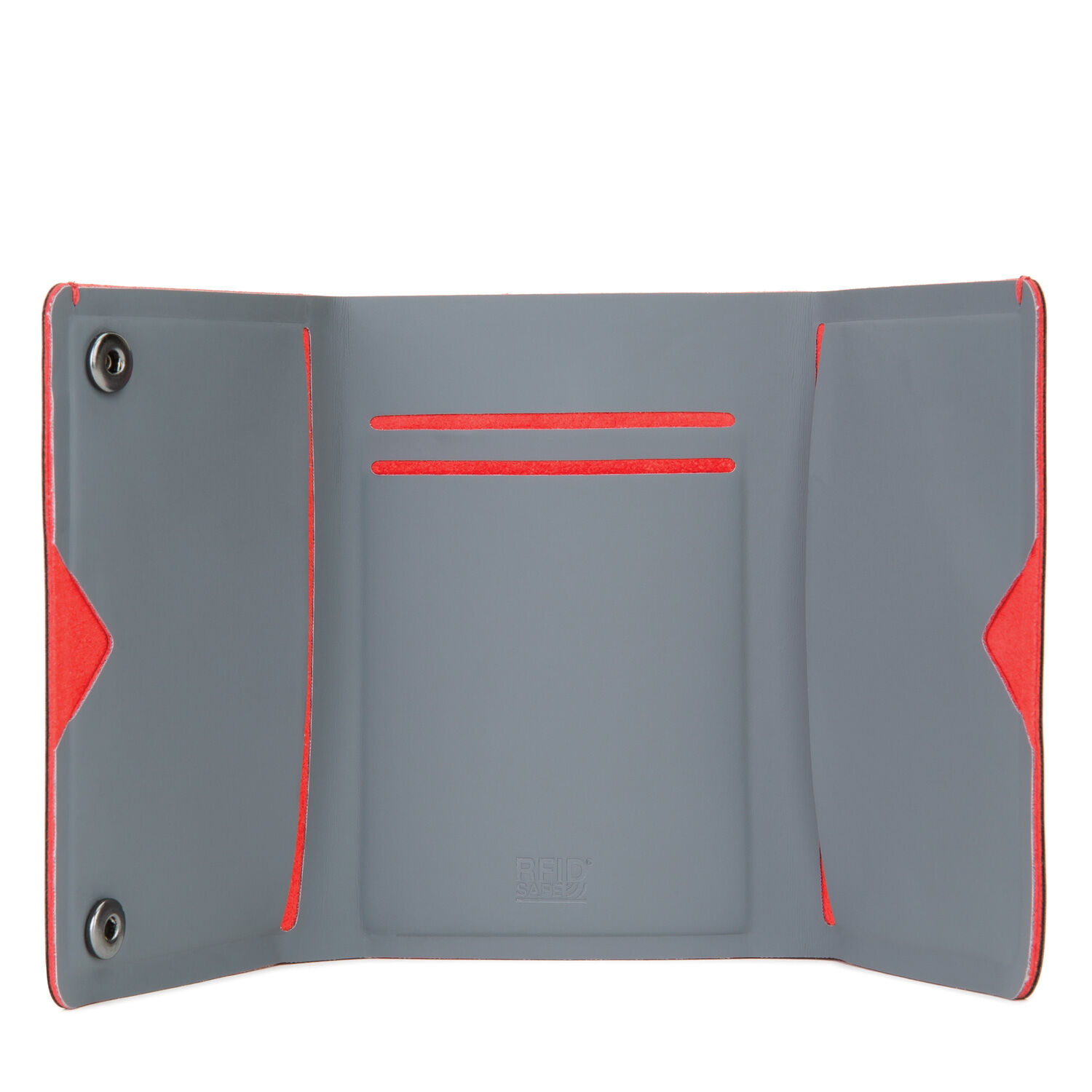 pacsafe RFIDsafe TEC Trifold Geldbörse mit RFID-Schutz Navy/Red