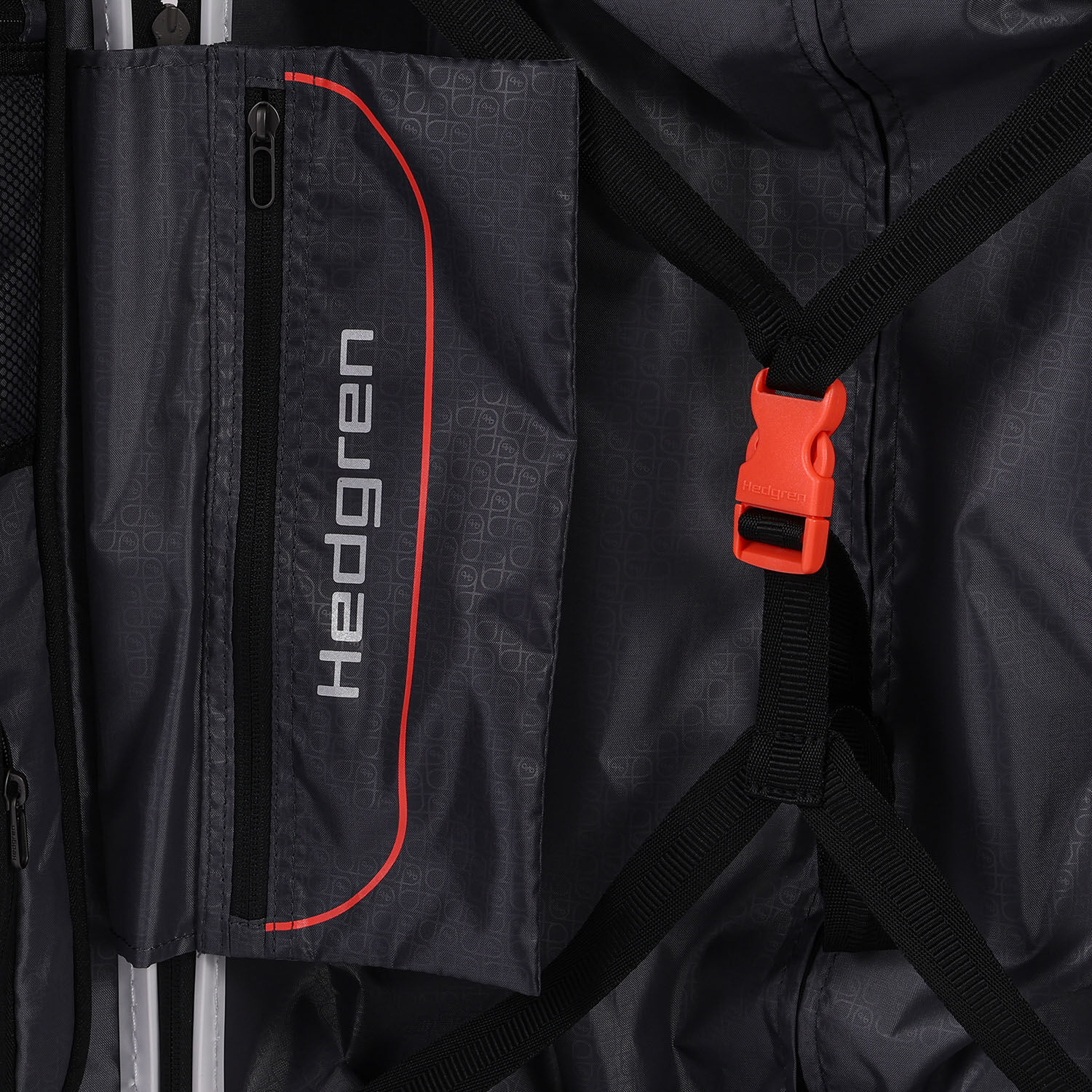 Hedgren Comby GRIP XS 55cm Spinner Coral/Grey Signature Print Hedgren Comby GRIP XS 55cm Spinner Coral/Grey Signature Print