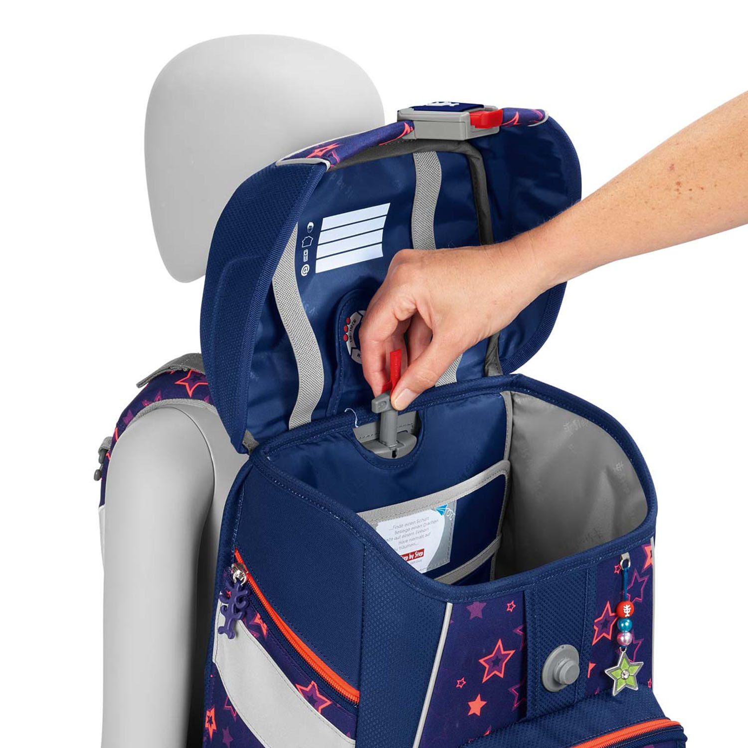 Step by Step SPACE SHINE Schulranzen-Set, 5-teilig "Pegasus Night Nuala"