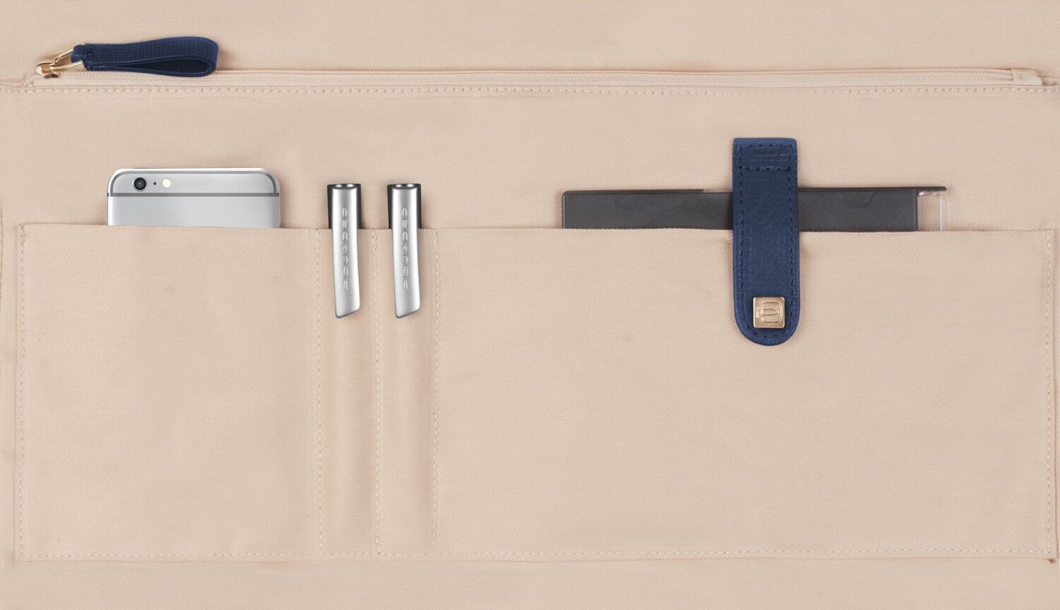 Piquadro Archimede Erweiterbare Laptoptasche mit gepolstertem iPad® -Fach braun