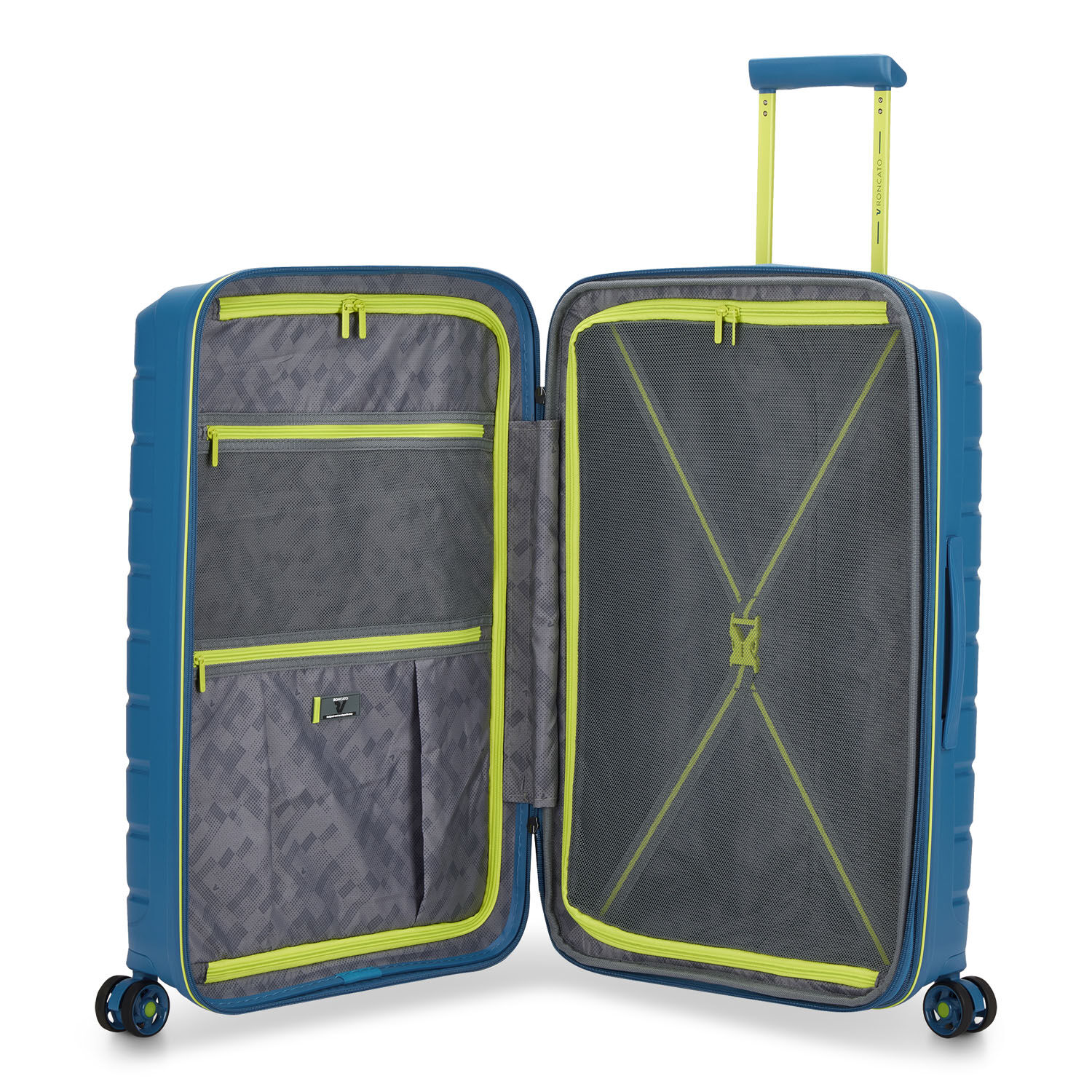 Roncato B-Flying Move Mittelgrosser Koffer erweiterbar 68cm Lagoon blue