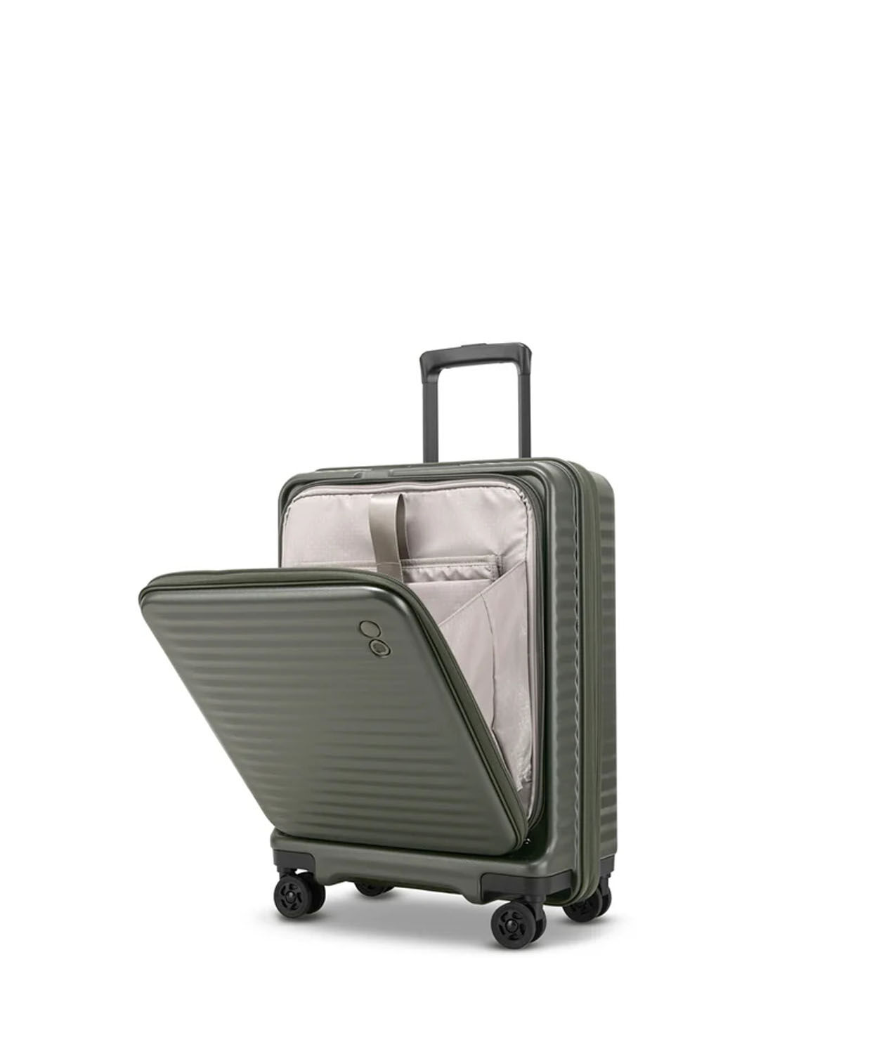ECHOLAC Celestra FA Cabin Trolley mit Vortasche Deep Olive