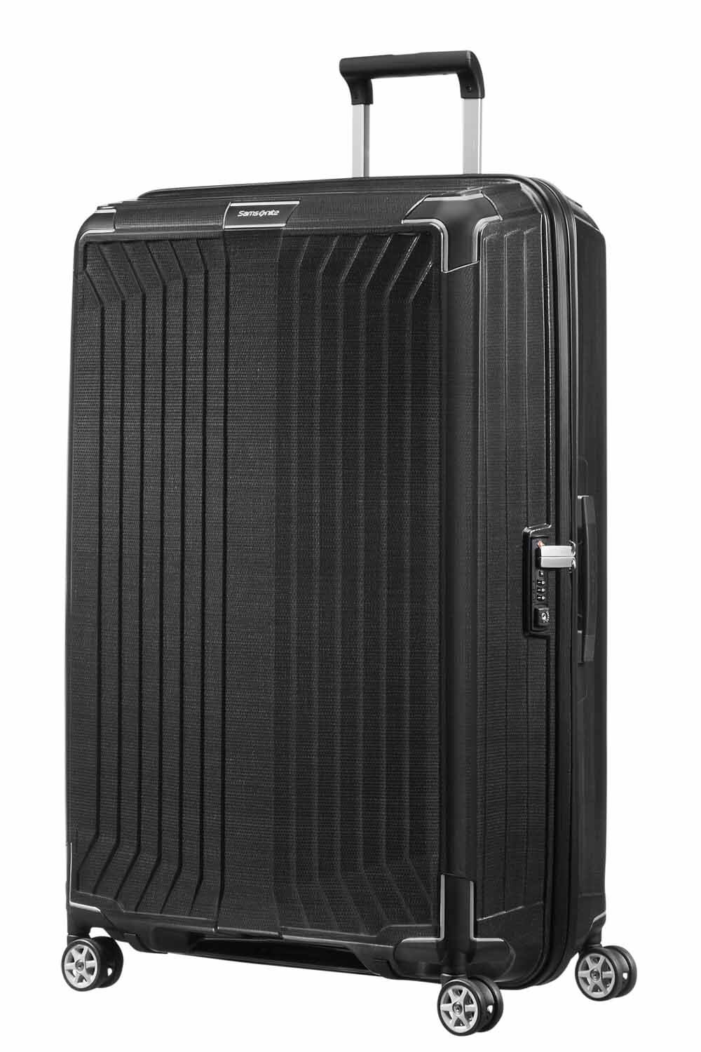 Samsonite Lite-Box Trolley mit 4 Rollen 81cm Black