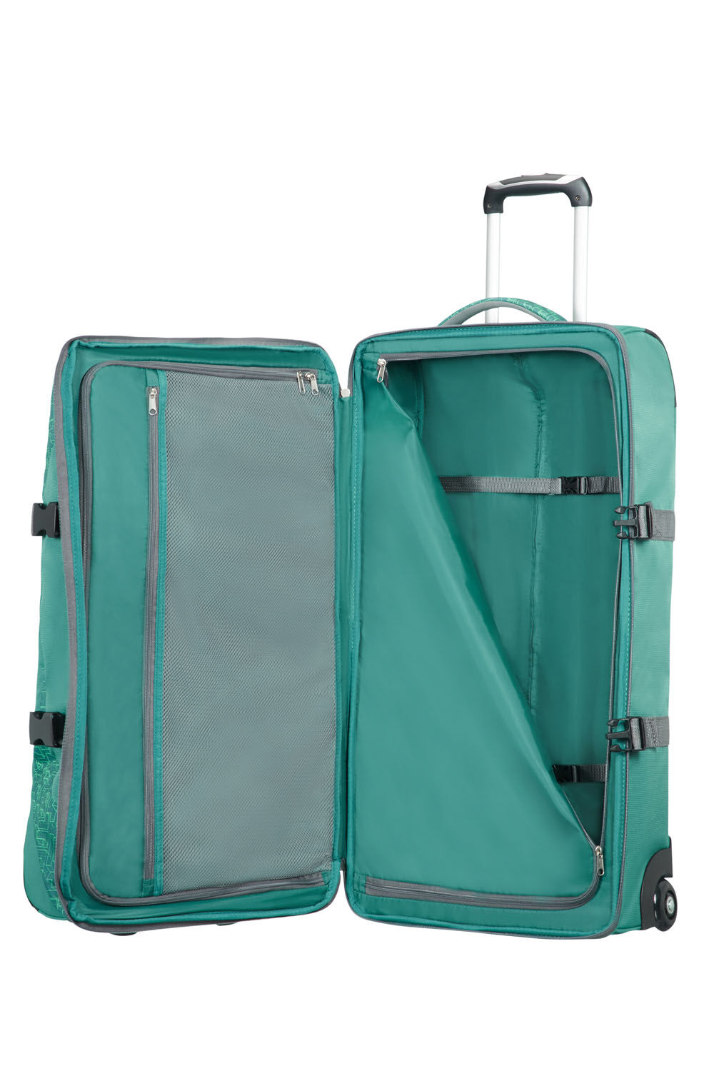 American Tourister Road Quest Reisetasche mit 2 Rollen 80cm Sea Green Print