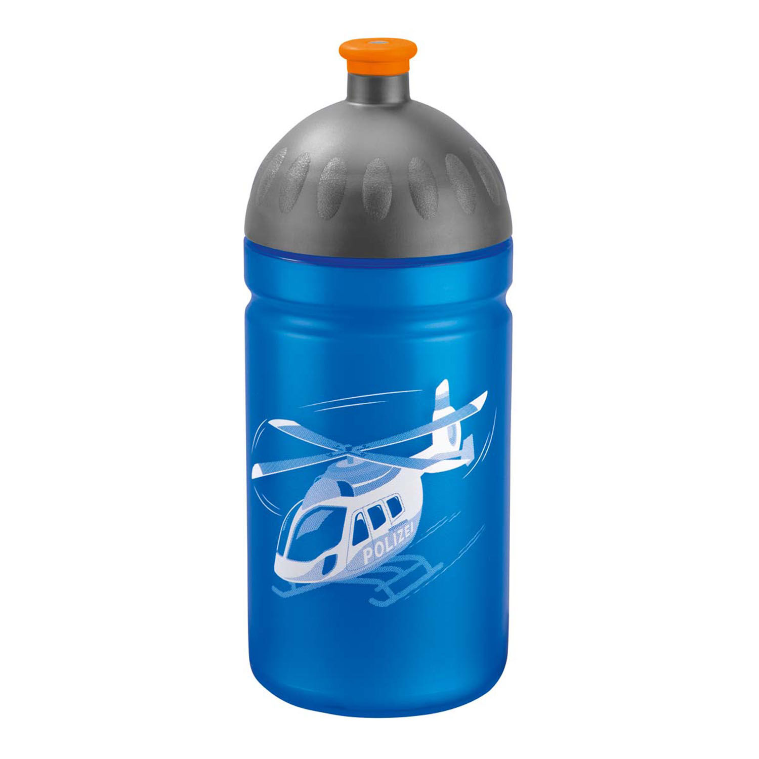 Step by Step Schulzubehör Plastik-Trinkflasche 0,5 L Helicopter Sam